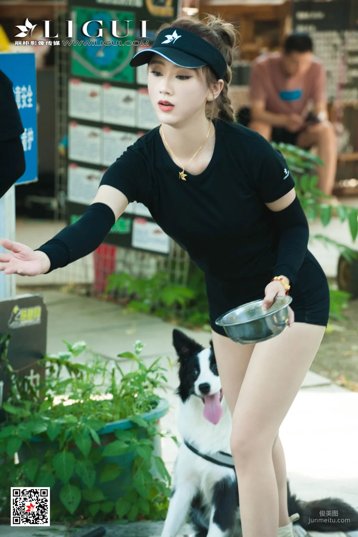 Wen Jing & Ran Ran, Fishing Park Silk Stockings [Ligui] Internet Beauty Photo Set photo 8