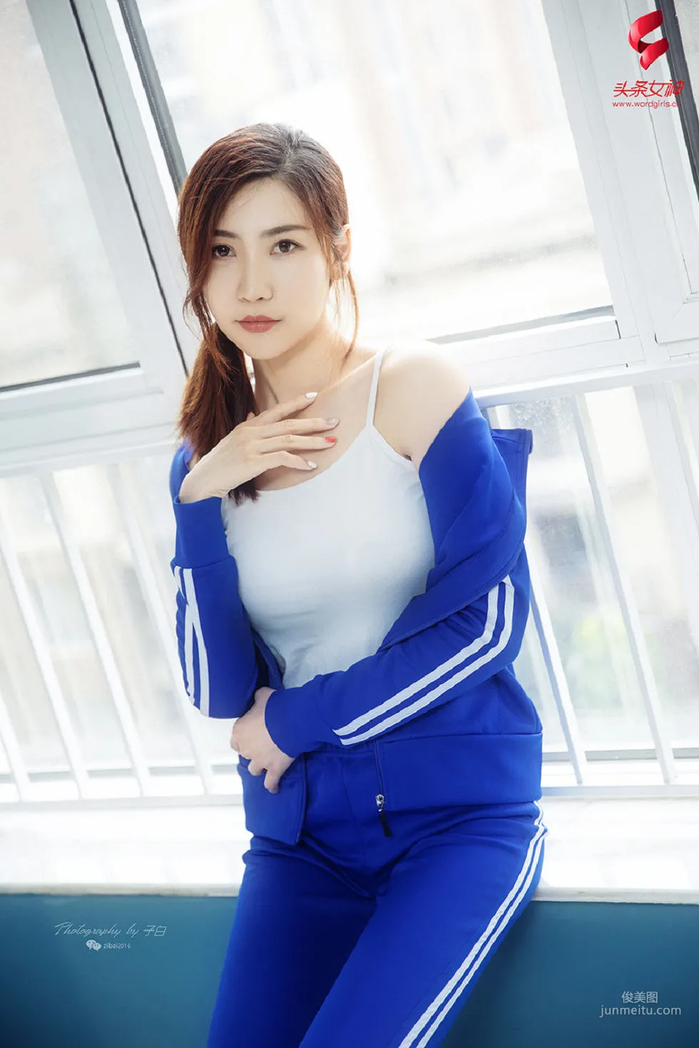 舒文《校花女神》 [頭條女神TouTiao] 寫真集 4