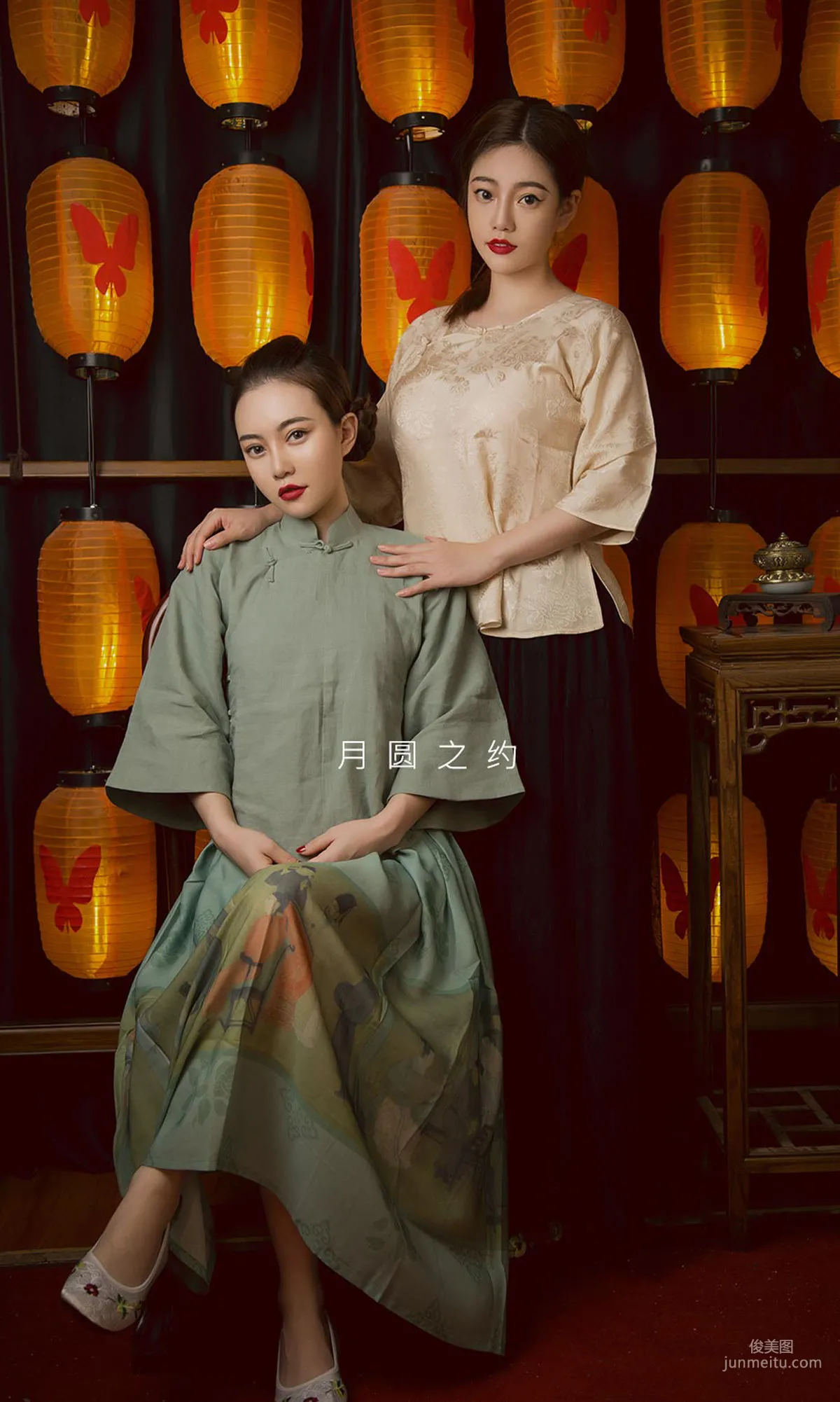 孟十朵&劉邦妮《賞心月慕》 [尤果圈愛尤物] No.1577 寫真集 26
