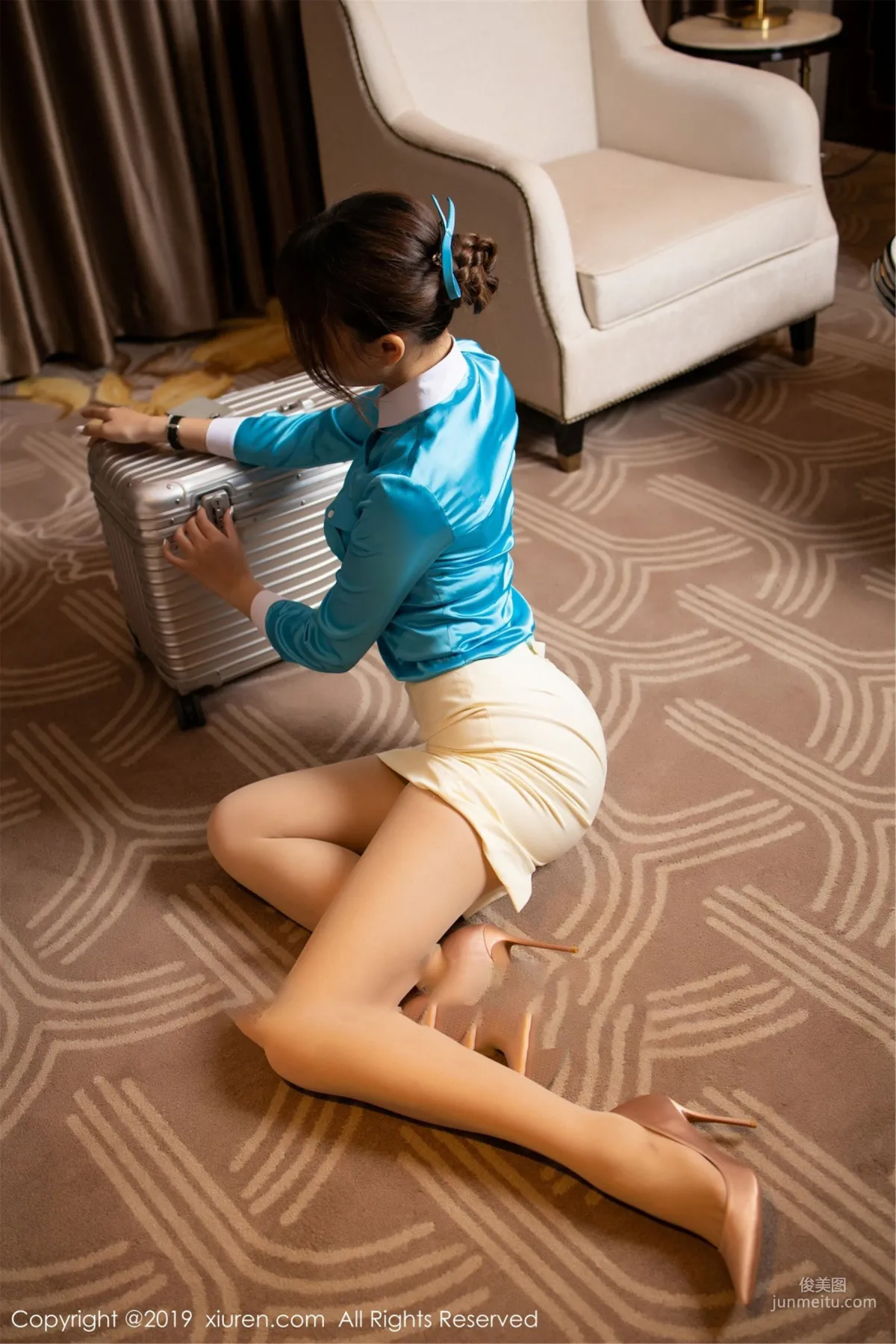 Zhizhi Booty Office Wear Series [XiuRen] No.1602 Photo Set photo 22