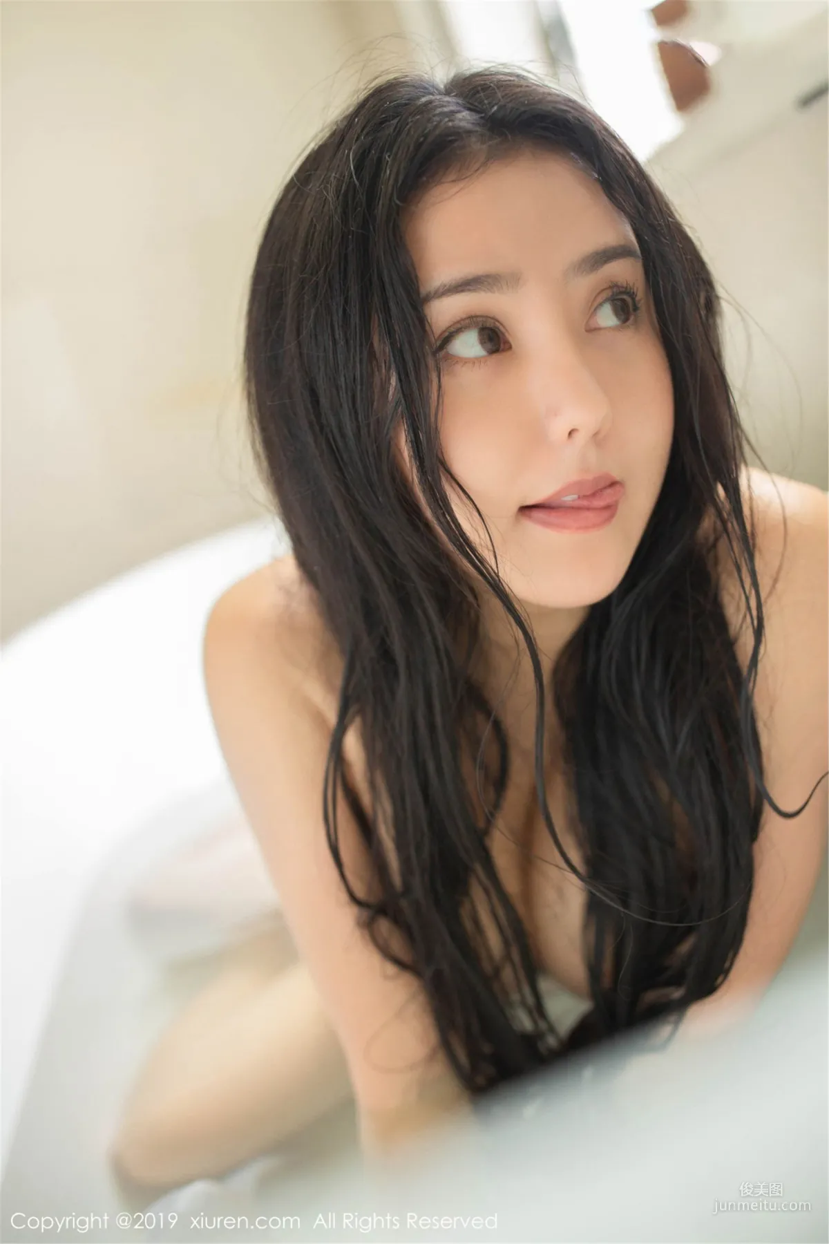Manuela Ma Luna 'Sexy Lace Tempting Bathroom Wet Body Series' [XiuRen] No.1590 Photo Set photo 45