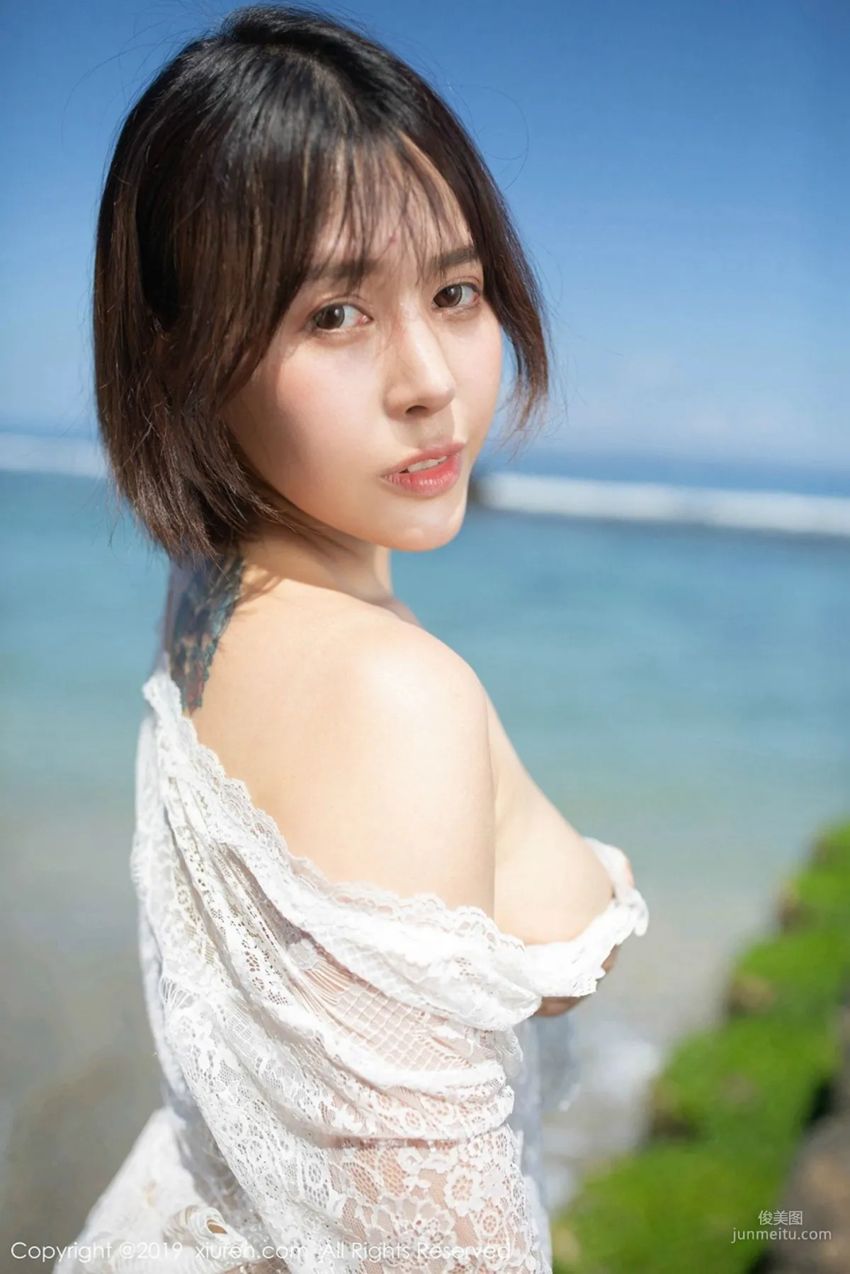 Evelyn Ai Li, Sexy Push-Up Lingerie and Vacuum Wedding Dress Temptation Series [XiuRen] No.1612 Photo Set photo 54