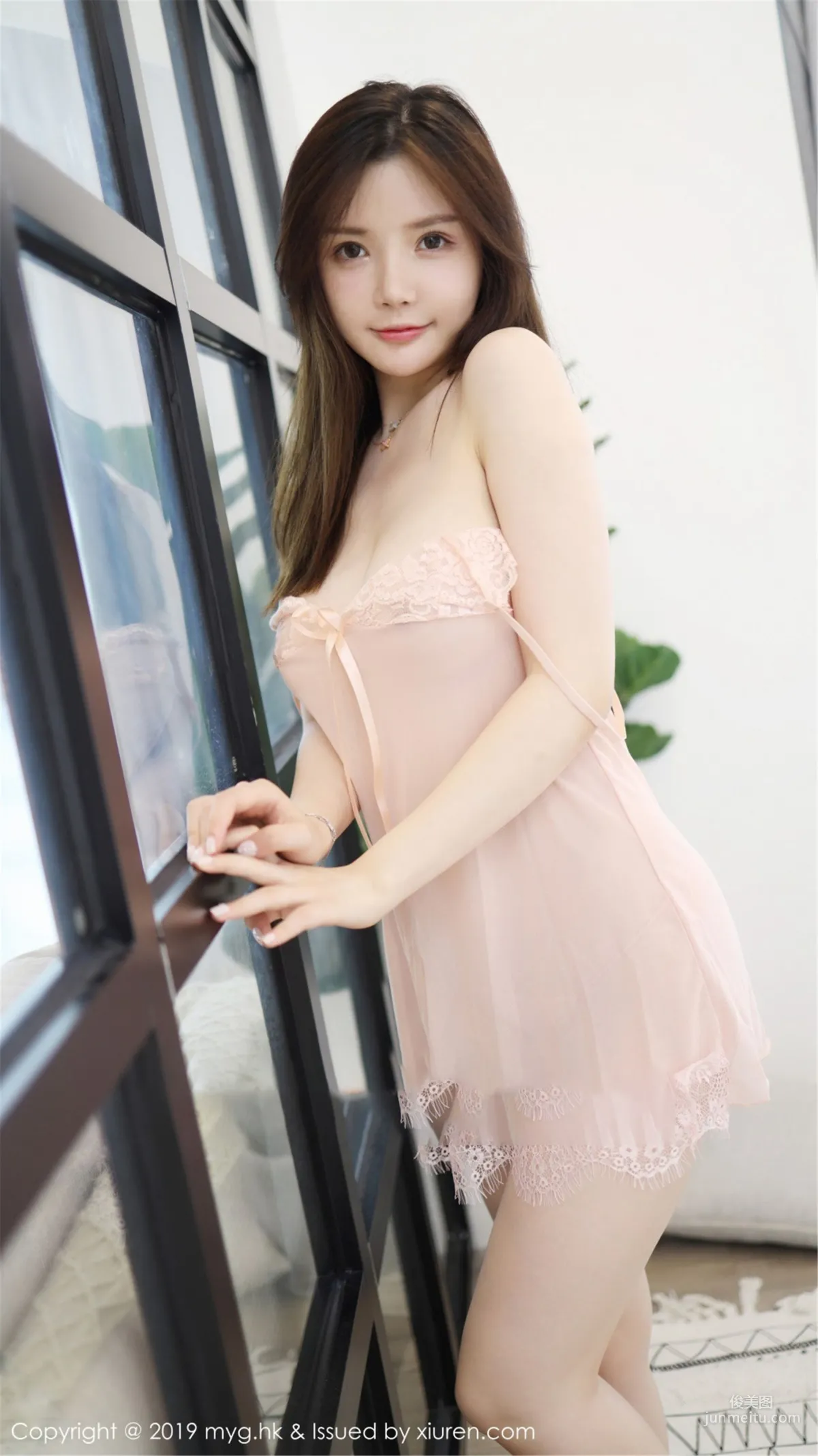 Mini Dameng Meng《Pink Transparent Lingerie》 [MyGirl] Vol.378 Photo Set photo 5
