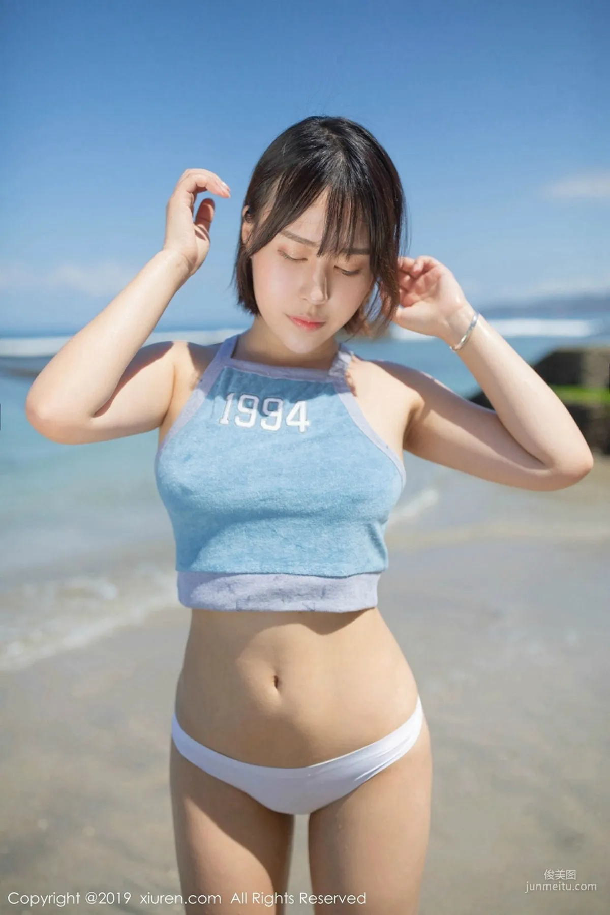 Evelyn Ai Li, Sexy Push-Up Lingerie and Vacuum Wedding Dress Temptation Series [XiuRen] No.1612 Photo Set photo 38