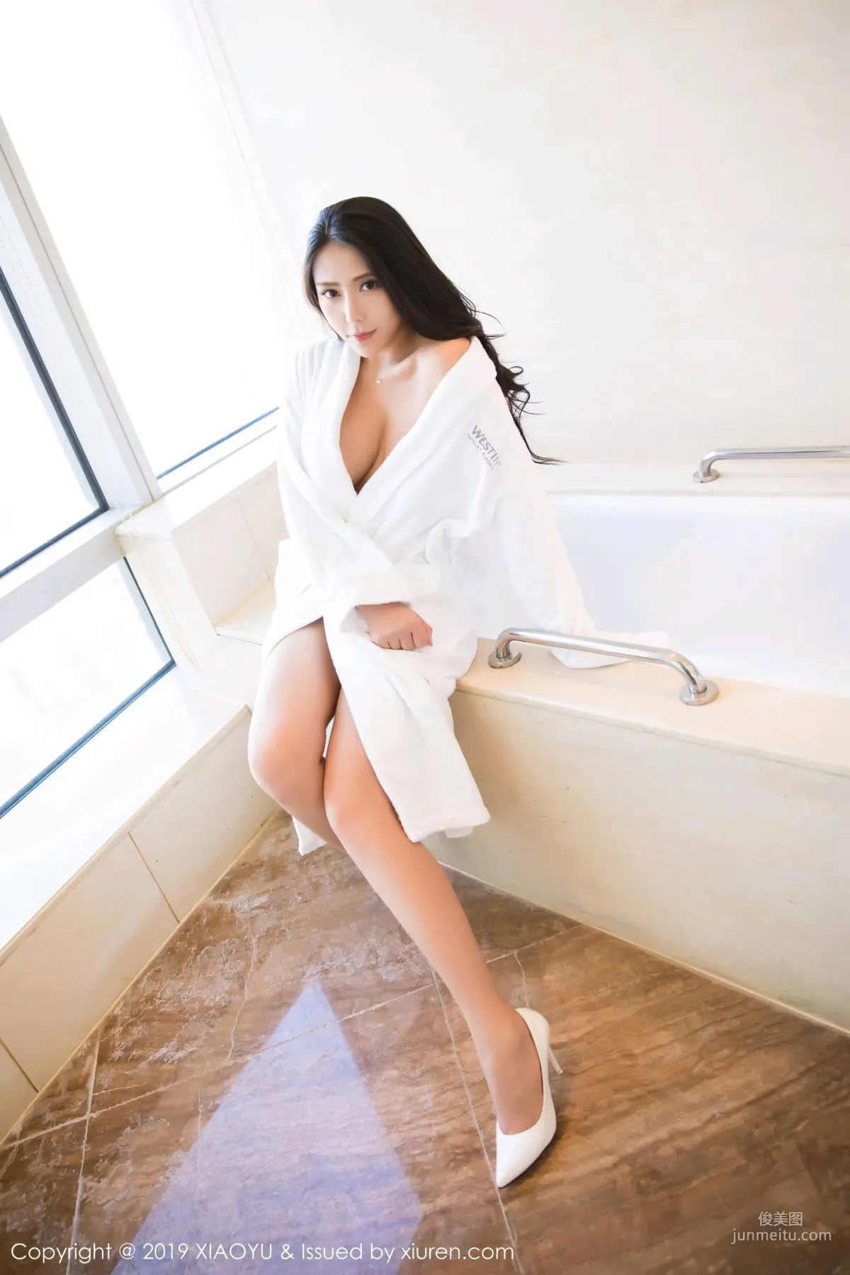 An Keer "Hollow-Out Lingerie and Bathrobe" [XIAOYU] Vol.136 Photo Set photo 26