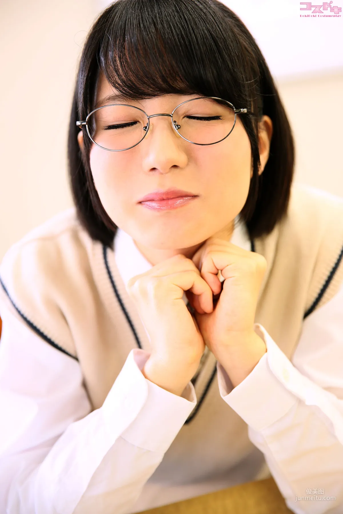 美咲光(美咲ヒカル) misakihikaru_pic_seifukumegane1+2 [Cosdoki] 寫真集 11