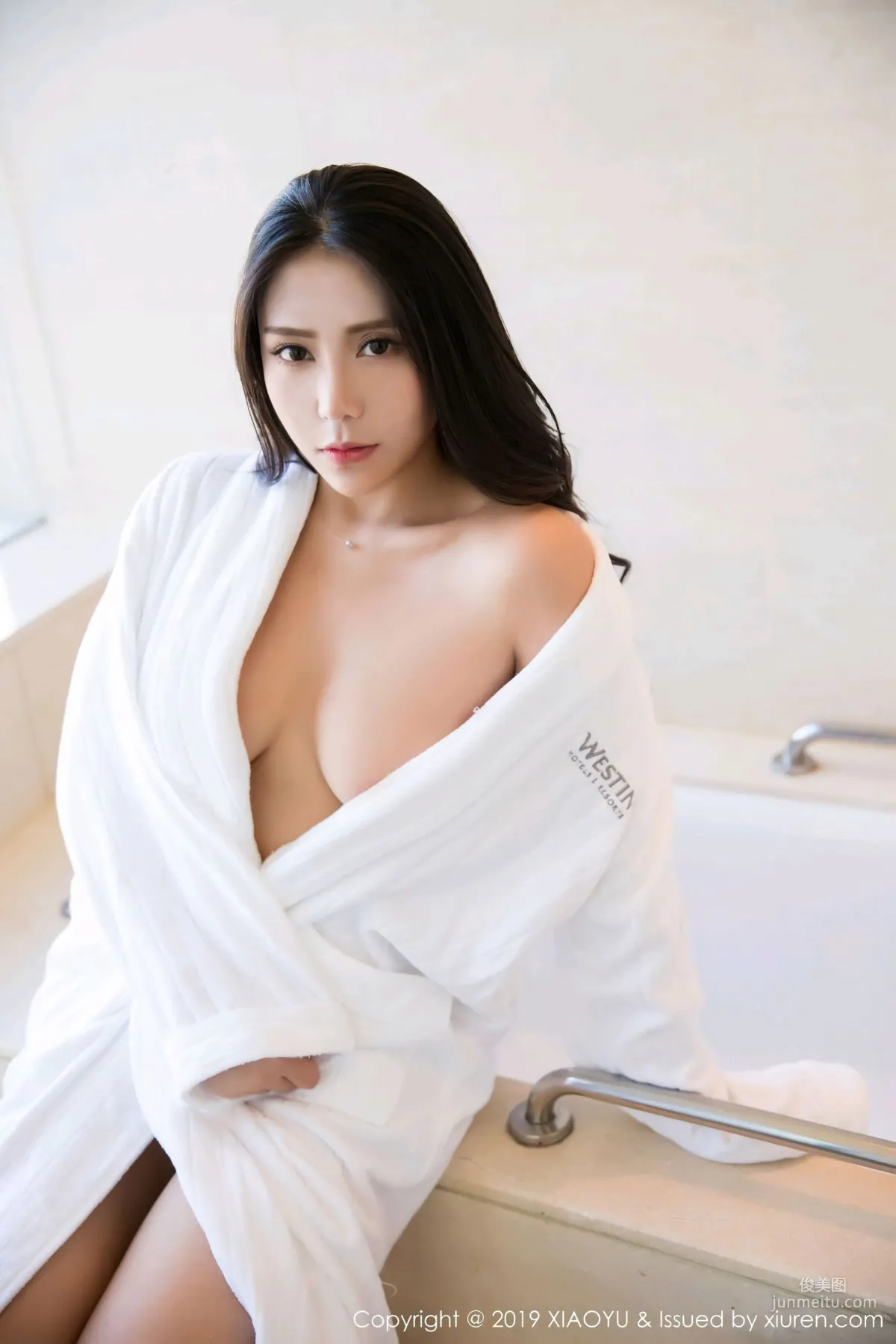 An Keer "Hollow-Out Lingerie and Bathrobe" [XIAOYU] Vol.136 Photo Set photo 24