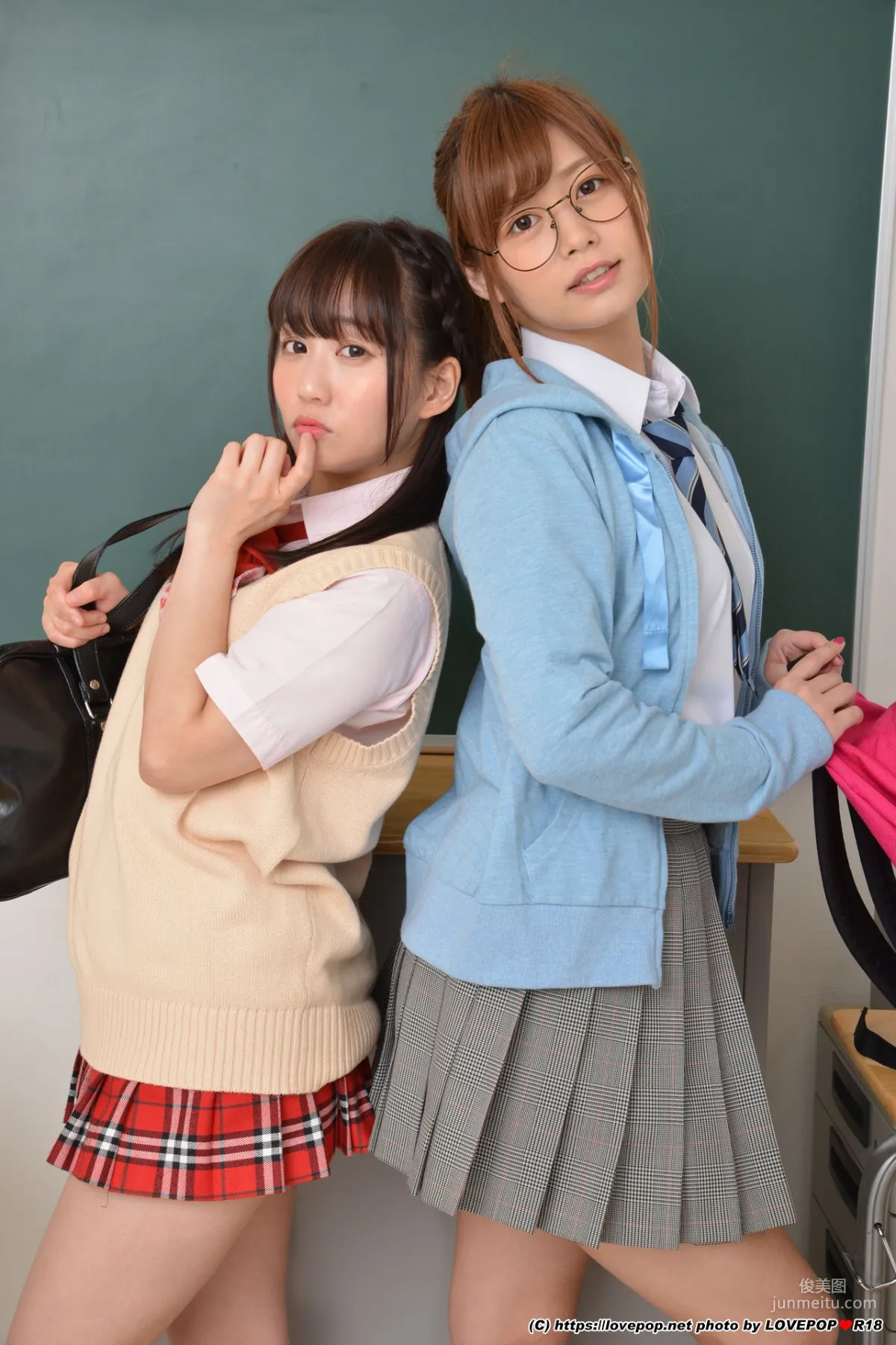 [LOVEPOP] 紺野ひかる&篠宮ゆり Photoset 01 寫真集 8