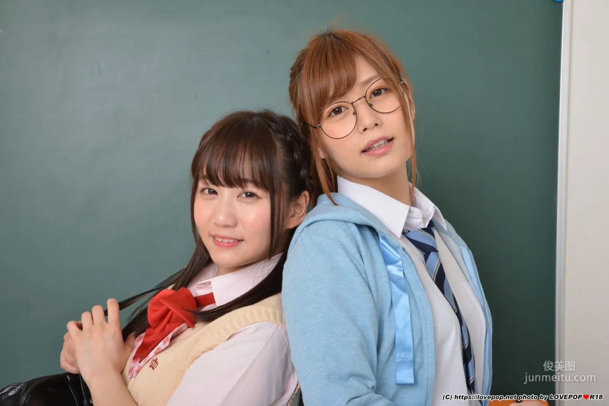 [LOVEPOP] 紺野ひかる&篠宮ゆり Photoset 01 寫真集 9