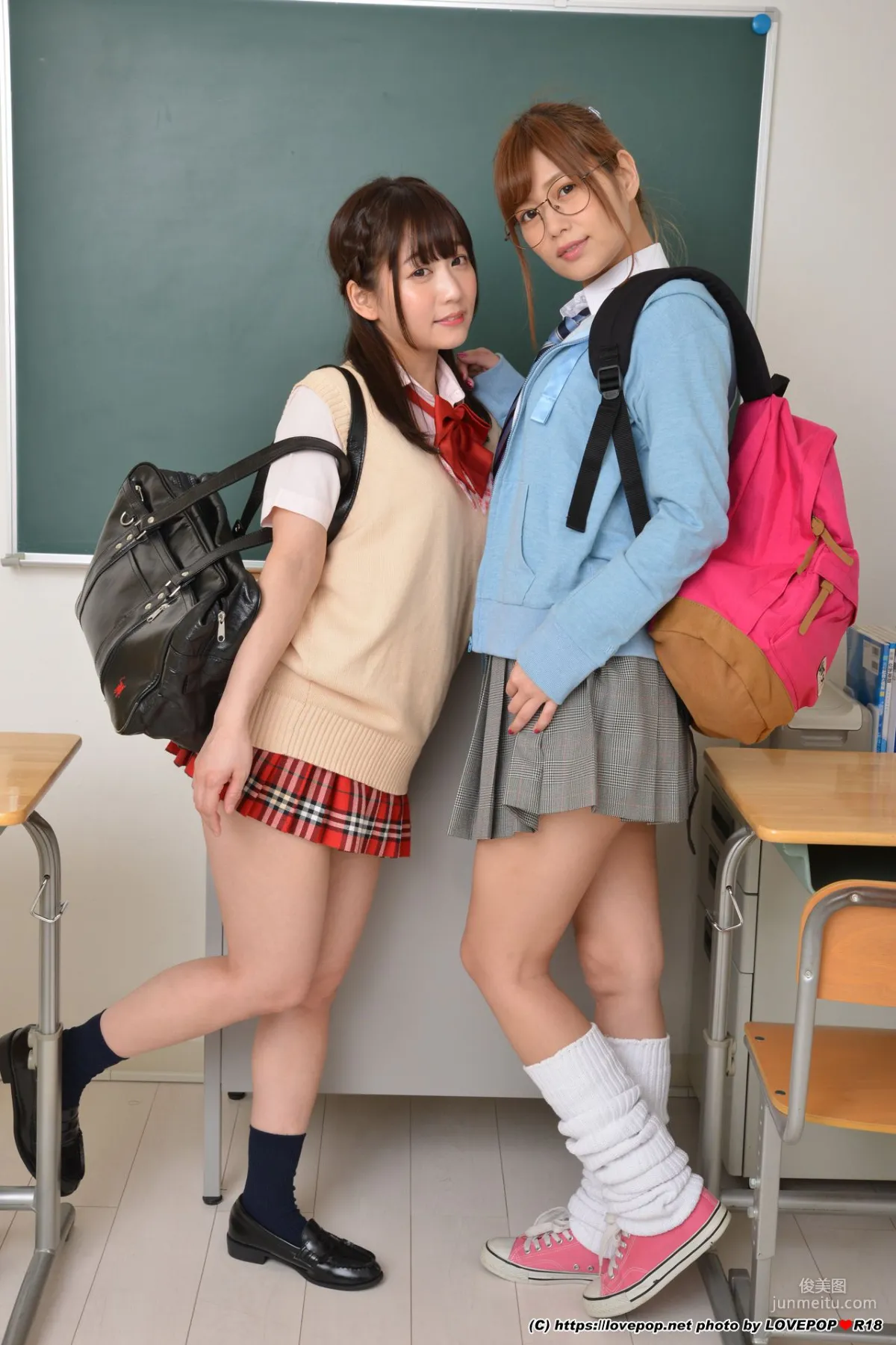 [LOVEPOP] 紺野ひかる&篠宮ゆり Photoset 01 寫真集 4