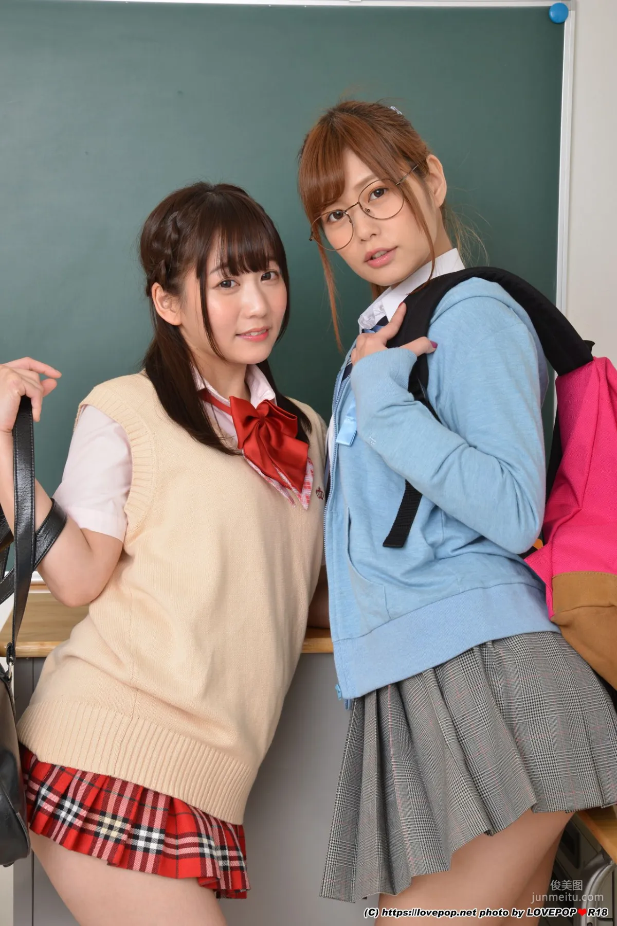 [LOVEPOP] 紺野ひかる&篠宮ゆり Photoset 01 寫真集 5