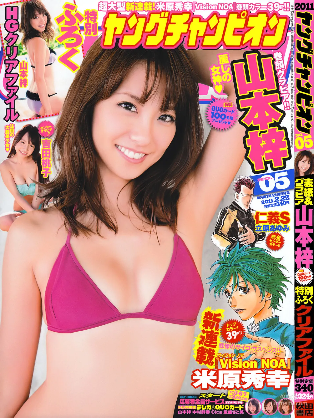 [Young Champion] Azusa Yamamoto Azusa Yamamoto 2011 No.05 Photo Magazine photo 1