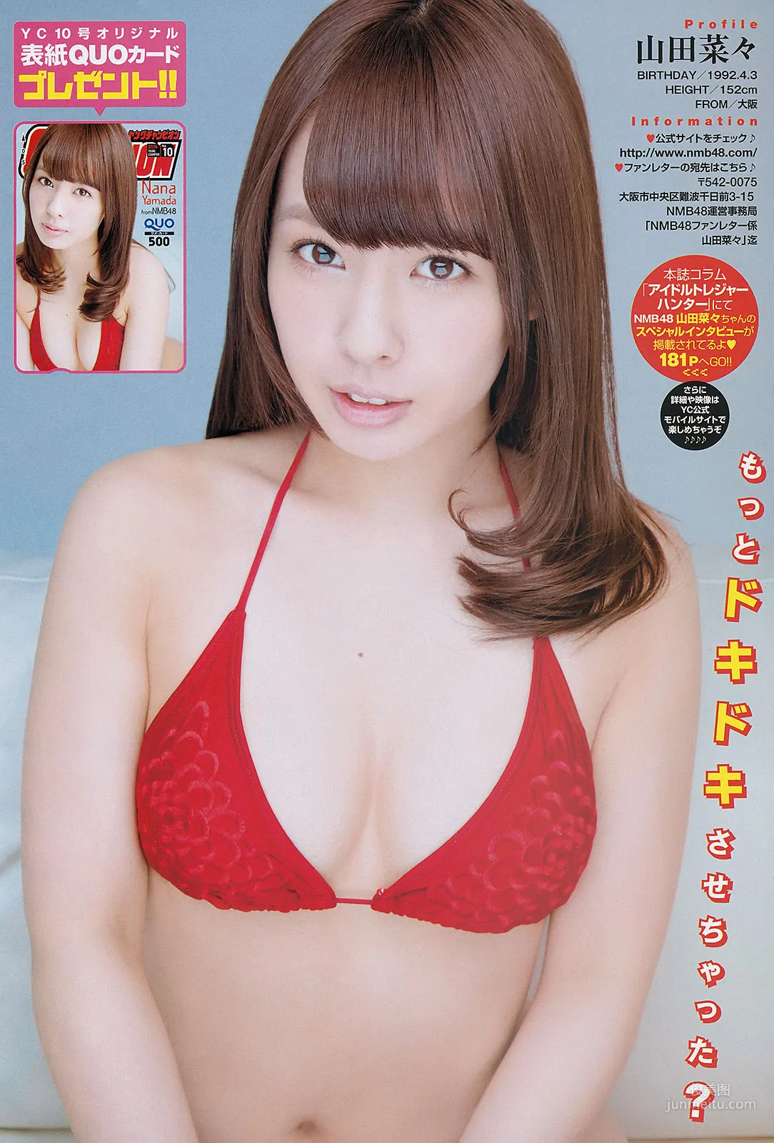 [Young Champion] Nana Yamada 2014 No.10 Photo Magazine photo 9