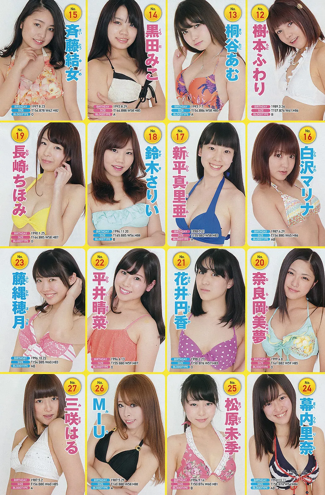 [Young Champion] Ai Shinozaki 2015 No.12 Photo Magazine photo 16