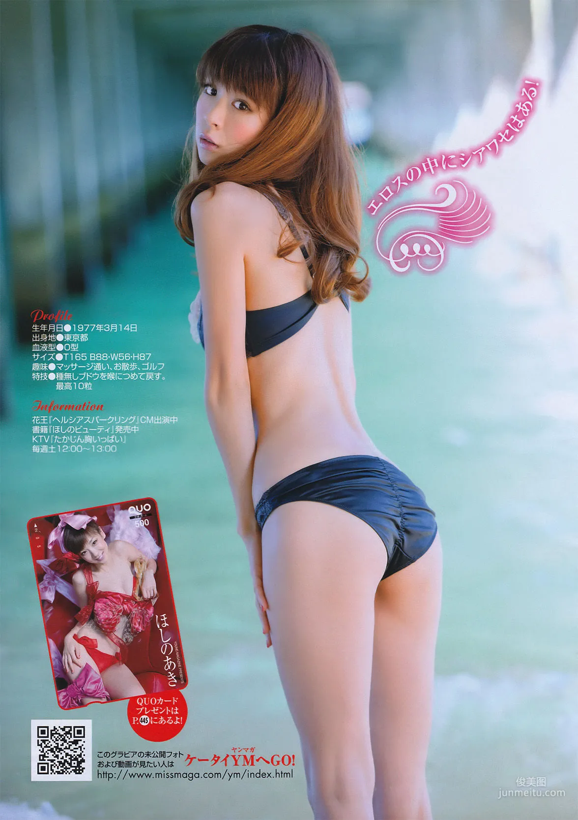 [Young Magazine] Aki Hoshino 2011 No.10 Photo Magazine photo 8