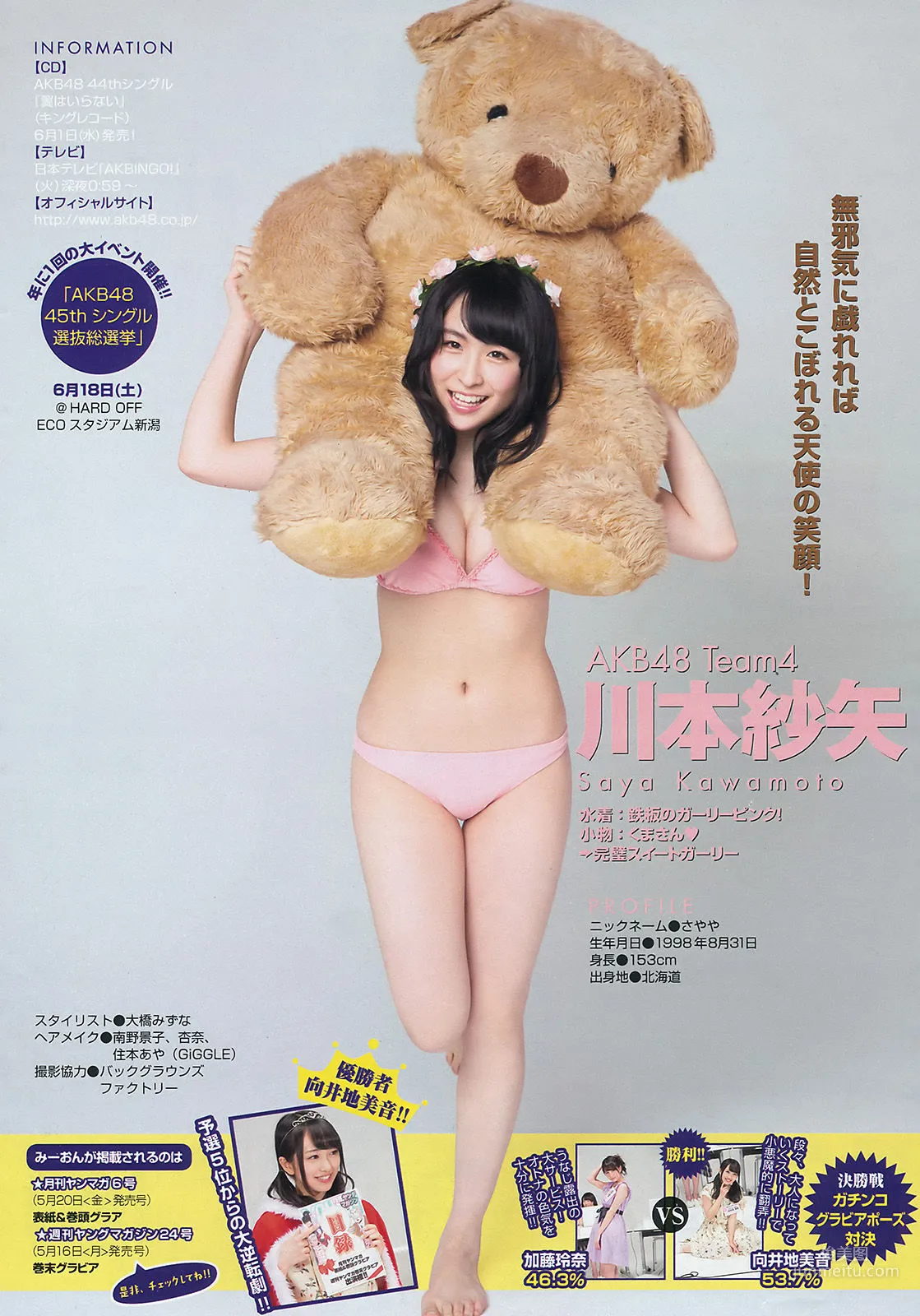 [Young Magazine] Ikumi Hisamatsu 2016 No.21-22 Photo Magazine photo 13