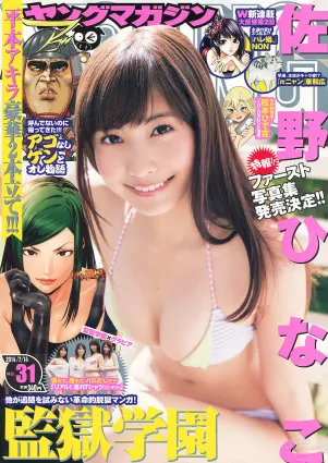 [Young Magazine] 佐野ひなこ 2014年No.31 寫真雜志