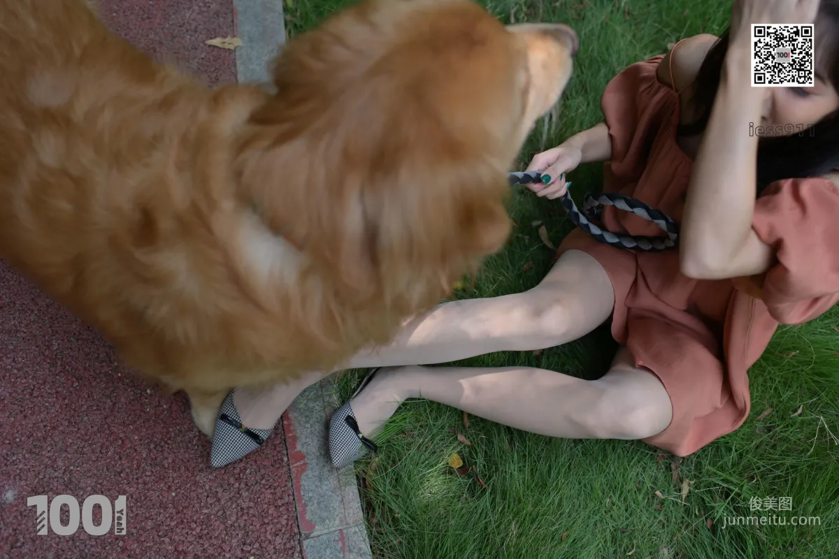 Zhen Zhen, Pets at Home 1 [One Thousand and One Nights] Stockings and Beautiful Legs Photo Set photo 35