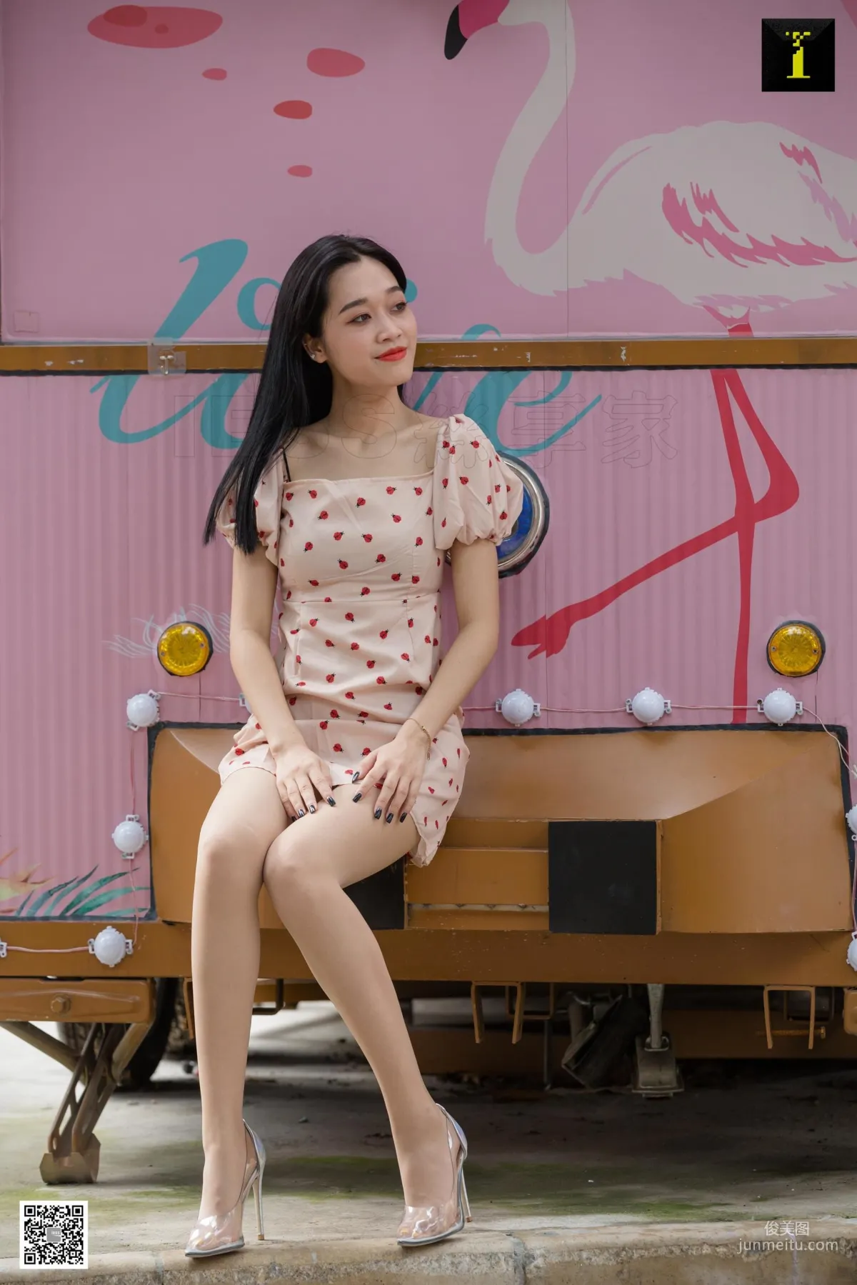 Ke Le, Girlhood Street Snap [One Thousand and One Nights] Stockings and Beautiful Legs Photo Set photo 71