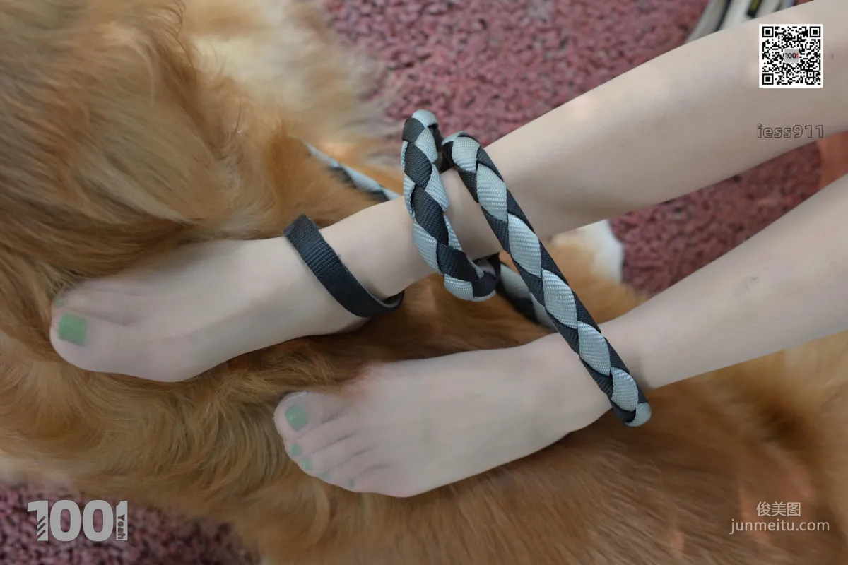 Zhen Zhen, Cute Pets at Home 2 [One Thousand and One Nights] Silk Feet and Beautiful Legs Photo Set photo 42
