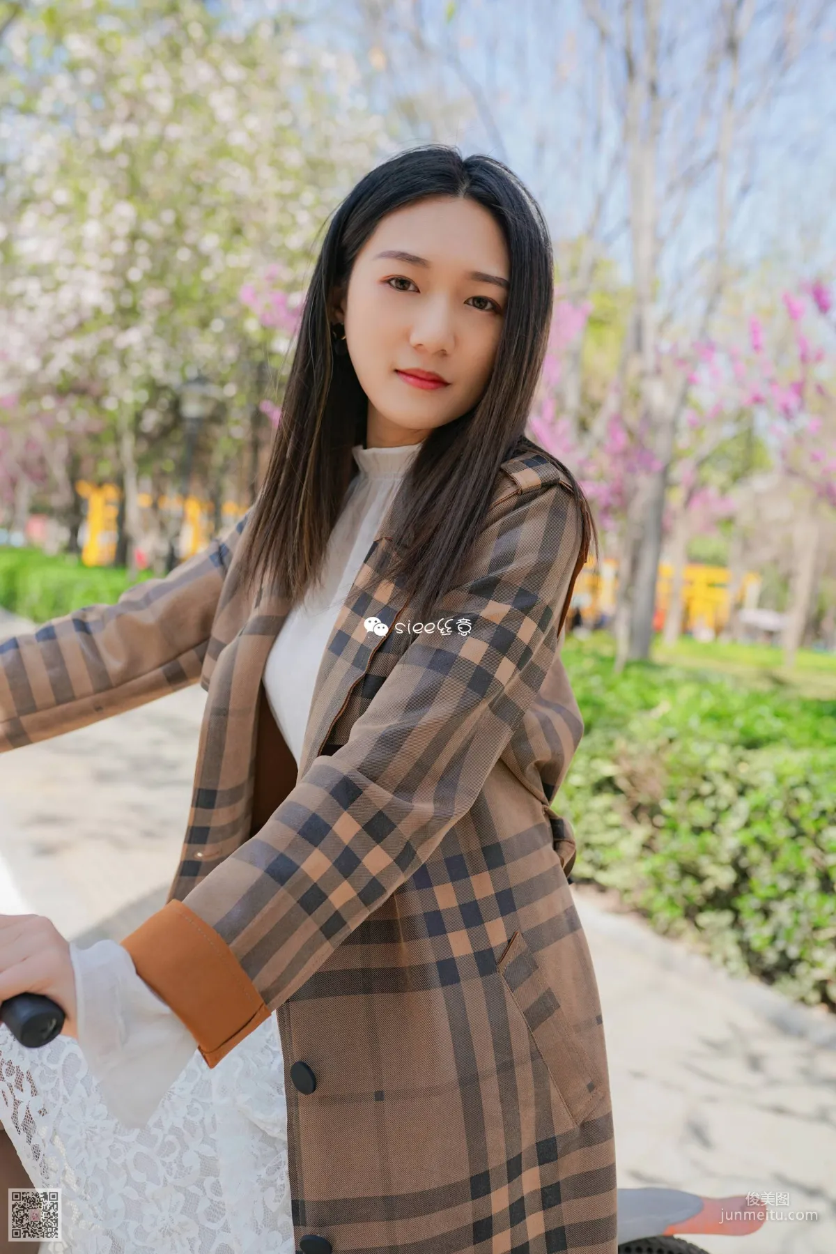Weiwei Xuejie Stockings on a Bicycle [SIEE] No.273 Photo Set photo 41