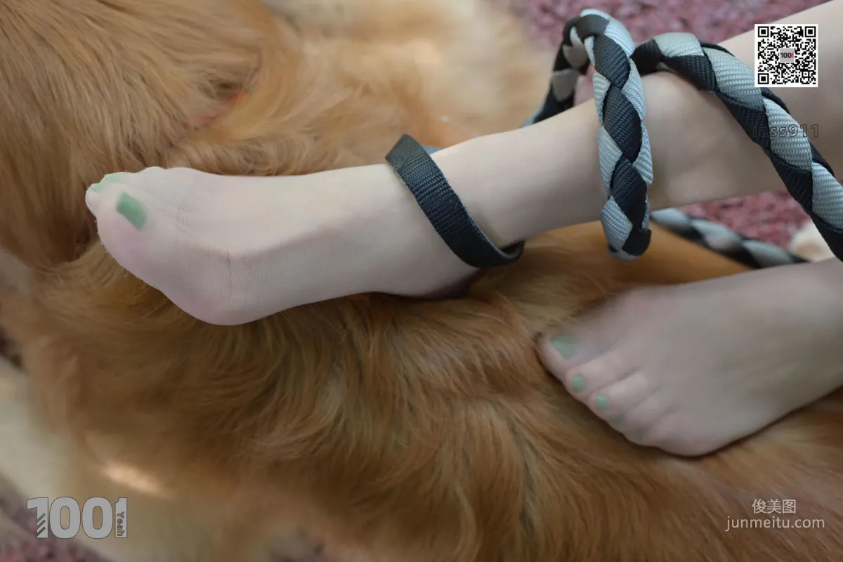 Zhen Zhen, Cute Pets at Home 2 [One Thousand and One Nights] Silk Feet and Beautiful Legs Photo Set photo 46