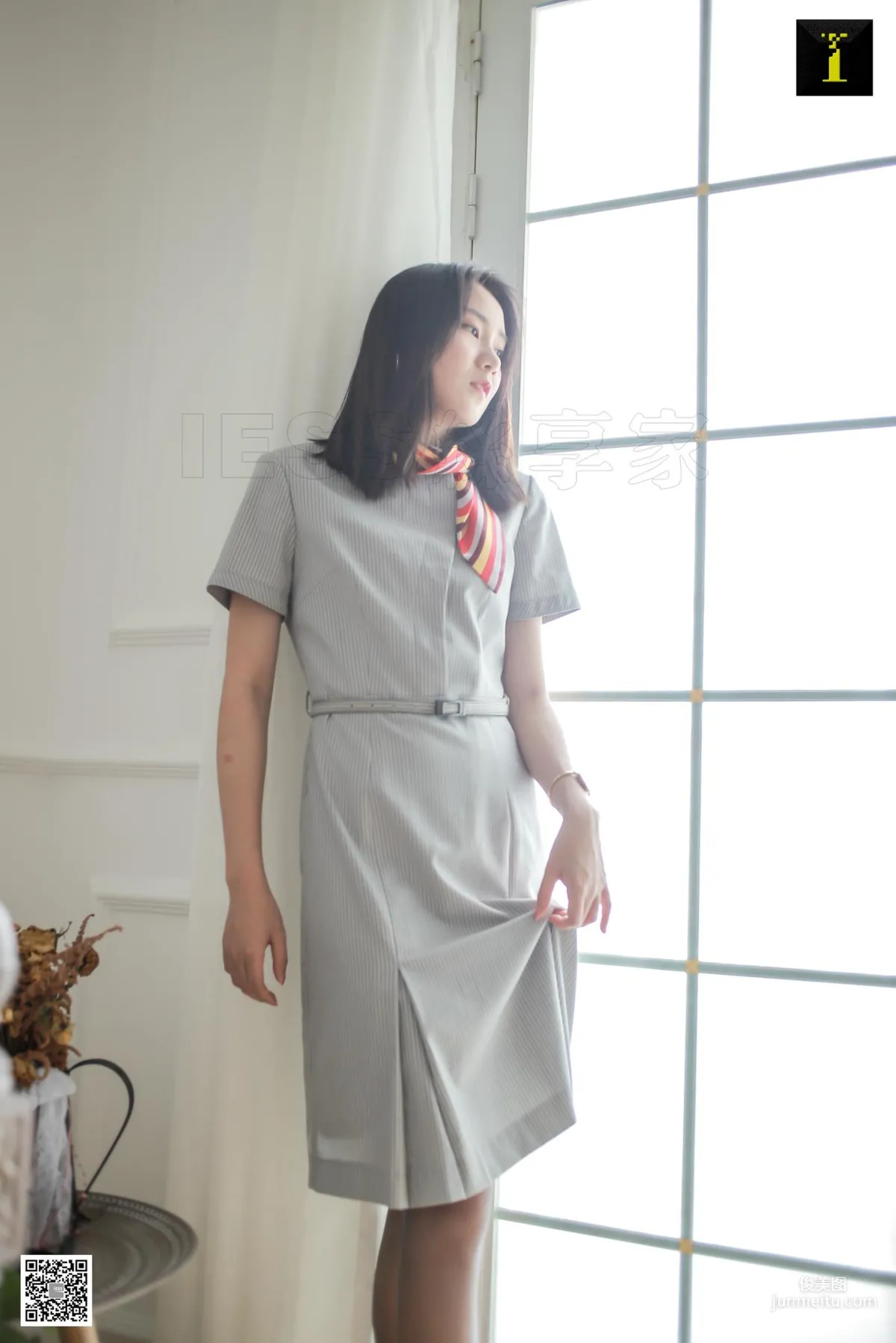 Xiao Shan "The Flight Attendant's Afternoon" [One Thousand and One Nights] Stockings and Legs Photo Set photo 36