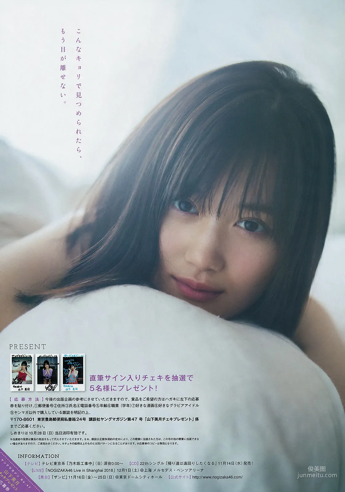 [Young Magazine] Mizuki Yamashita 2018 No.47 Photo Magazine photo 8