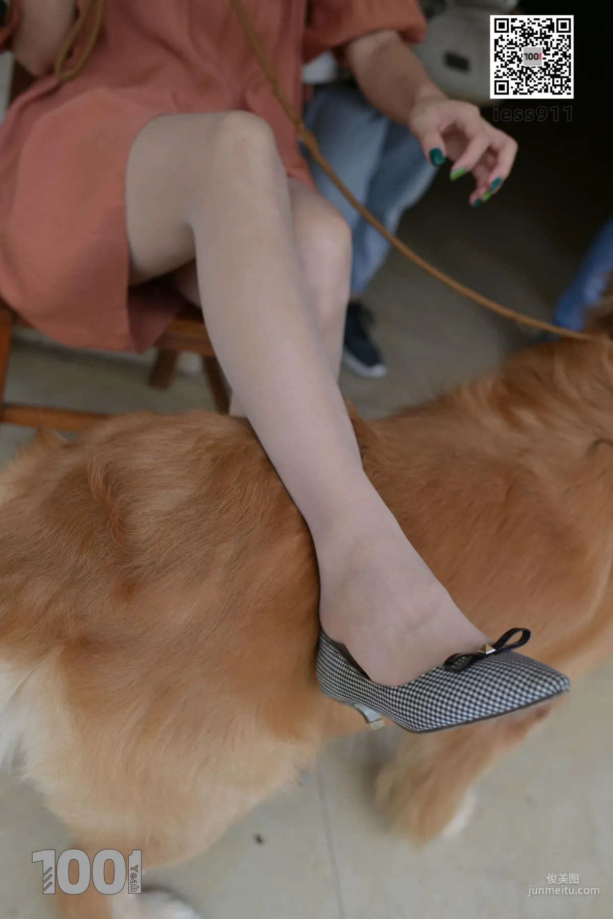 Zhen Zhen, Pets at Home 1 [One Thousand and One Nights] Stockings and Beautiful Legs Photo Set photo 56
