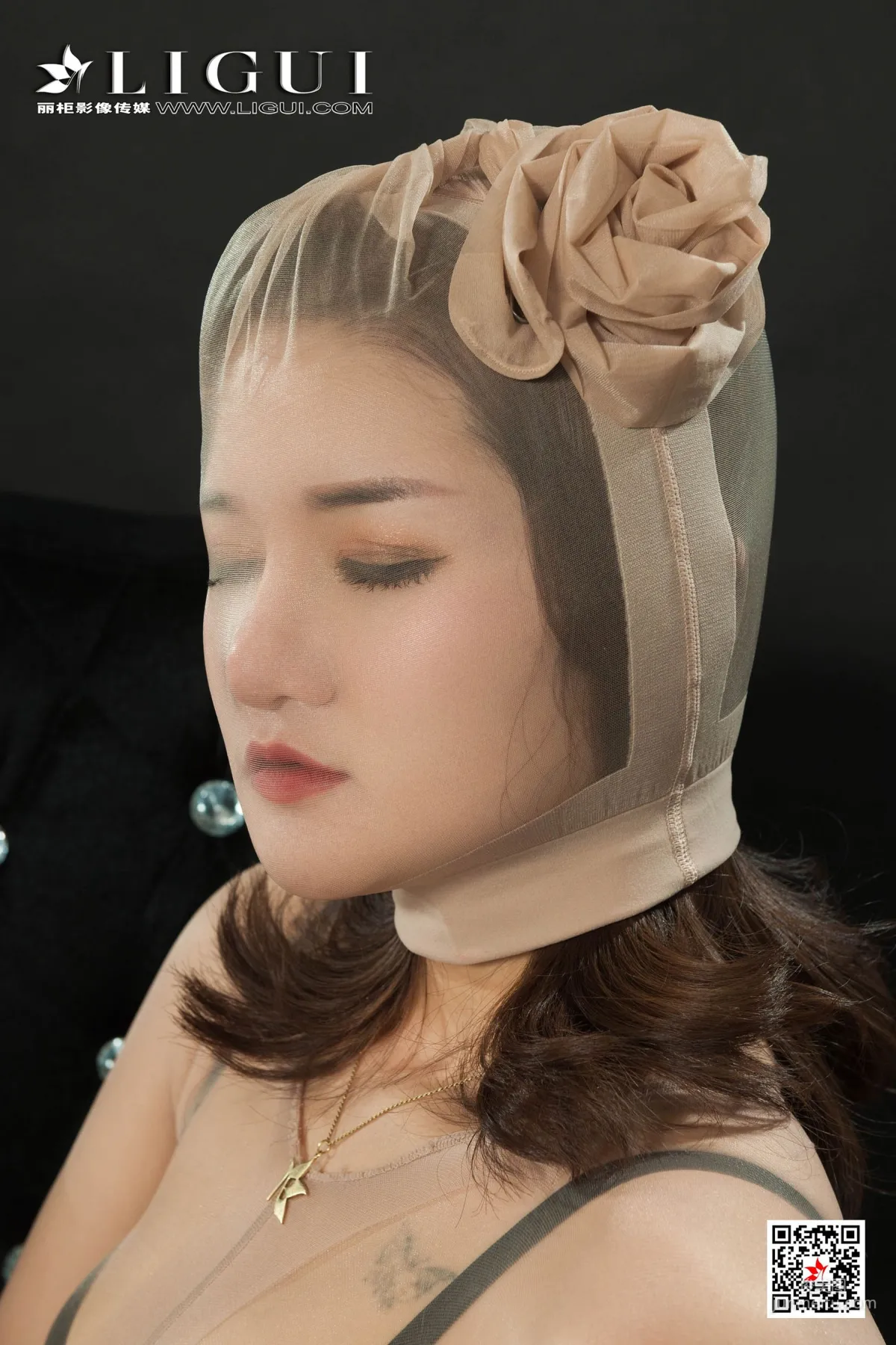 Model 文芮《肉丝人体》 [丽柜LiGui] 丝袜人体摄影写真集8