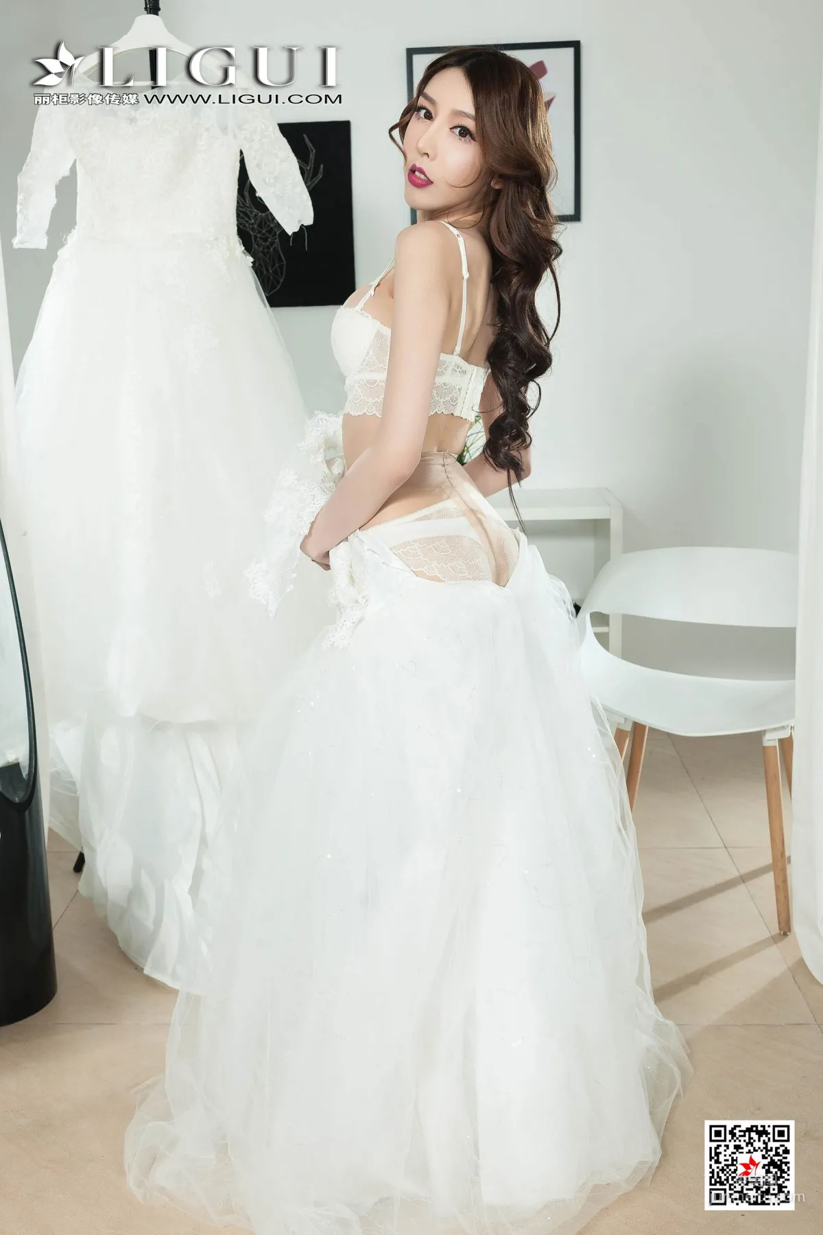 Model Tu Zi "Flesh-Colored Stockings Temptation" [LiGui] Internet Beauty Photo Set photo 25