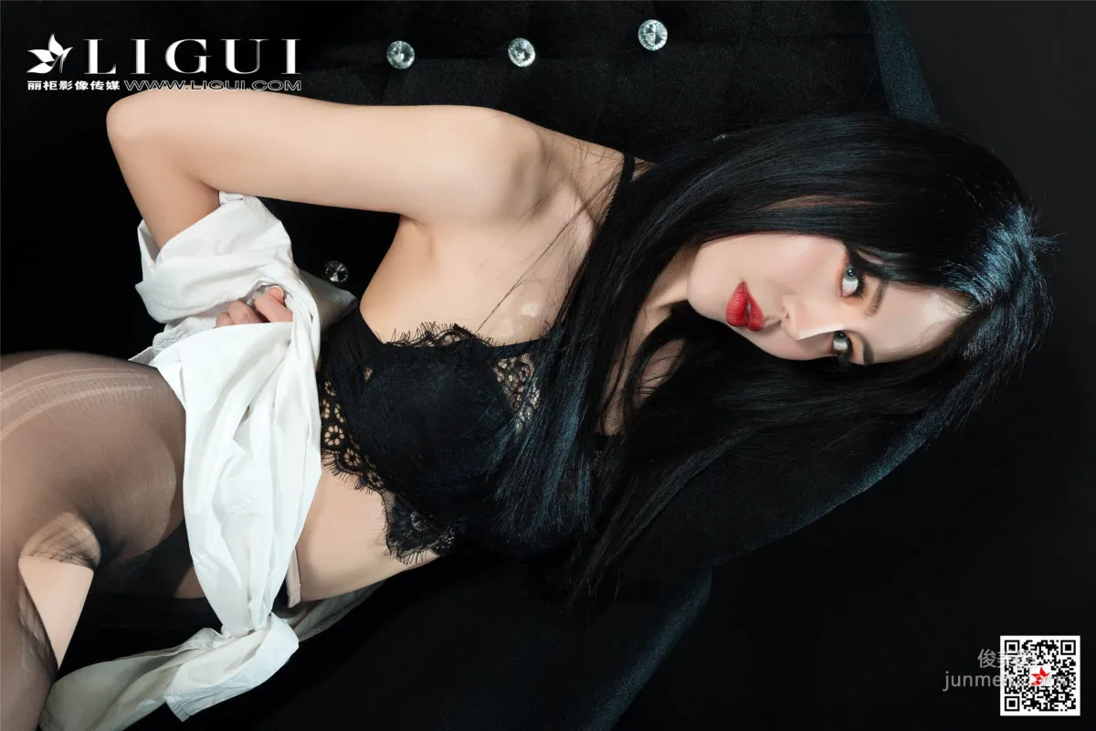 Liang Er, Black Stockings and Rope Art Body Photography [Ligui] Photo Set photo 60