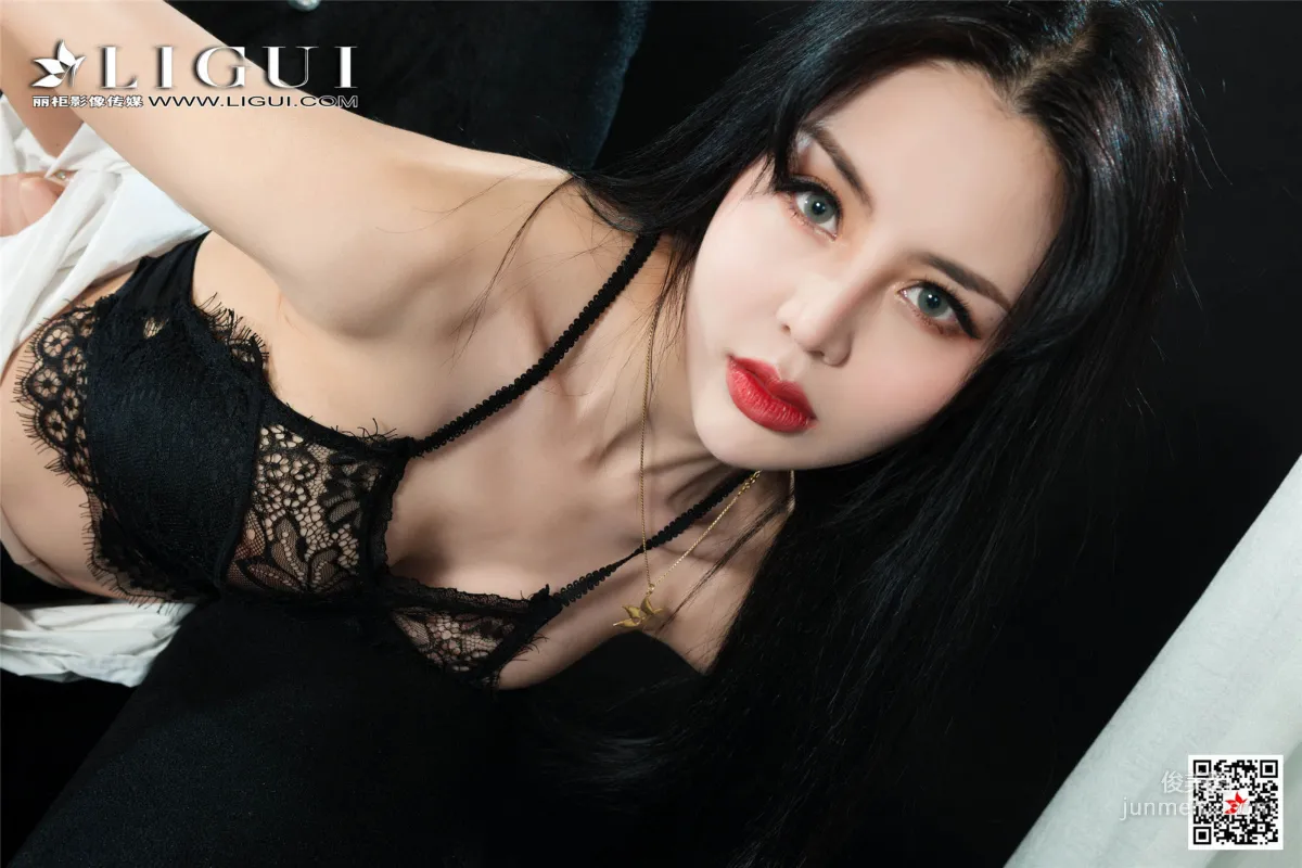 Liang Er, Black Stockings and Rope Art Body Photography [Ligui] Photo Set photo 46