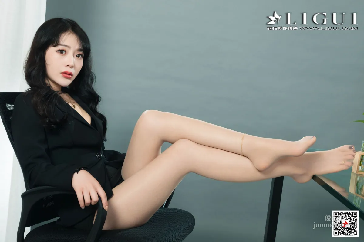 腿模赵蕊《长腿高跟OL女郎》 [丽柜LiGui] 网络丽人 写真集36