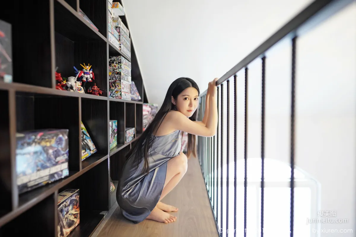 luna Zhang Jingyan, Slim Figure and Delicate Posture [FeiLin] VOL.207 Photo Set photo 42