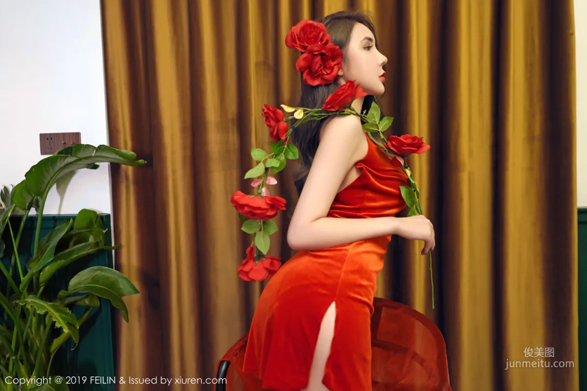 Wuyue yuer, Pretty Face and Slim Versatile Figure [FeiLin] VOL.200 Photo Set photo 10