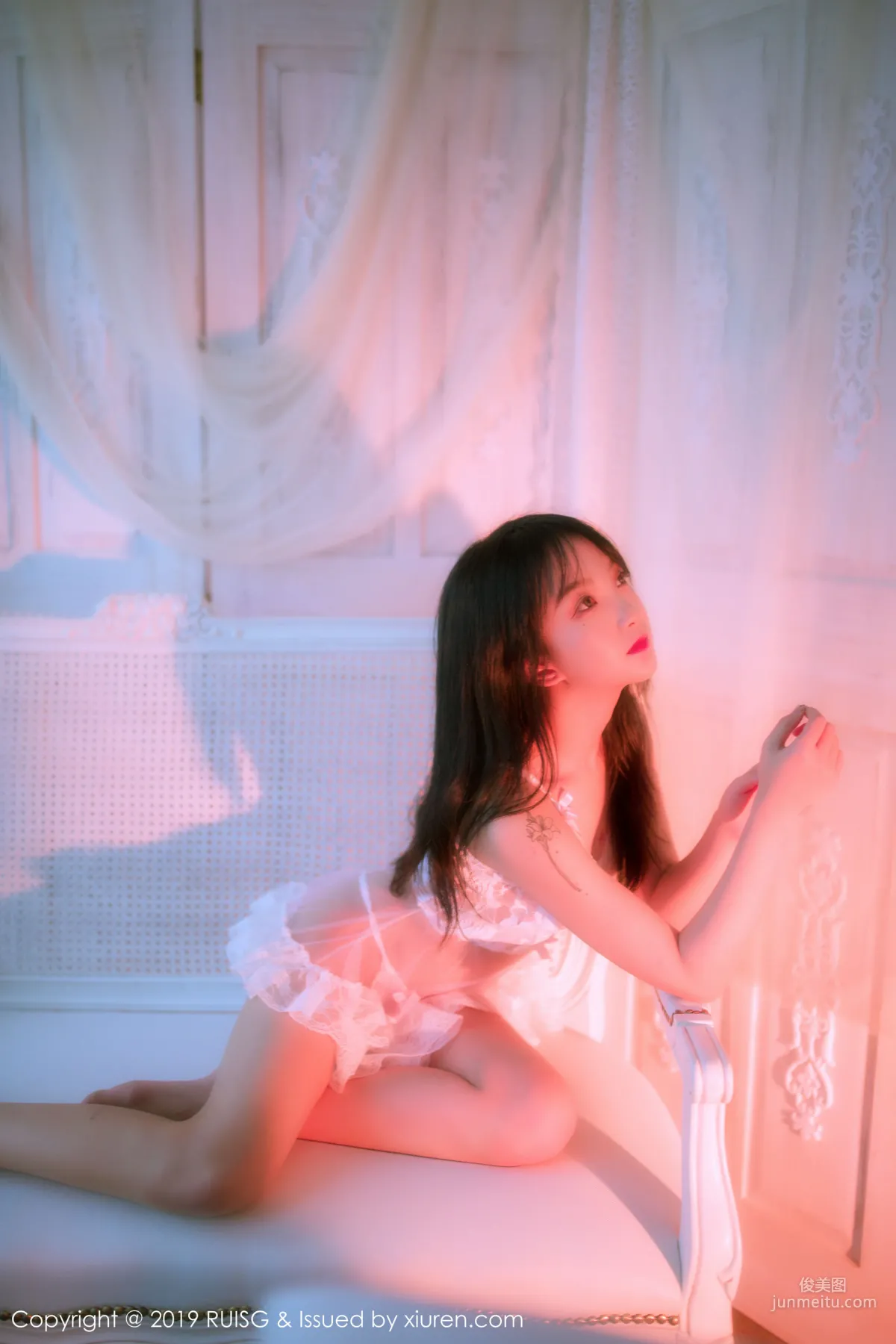 Xiaoputao miki 'The Clever Combination of Dreamy Light and Tempting Lace' [MICAT] Vol.079 Photo Set photo 32