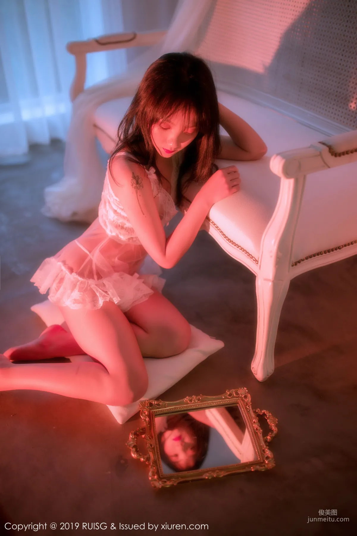Xiaoputao miki 'The Clever Combination of Dreamy Light and Tempting Lace' [MICAT] Vol.079 Photo Set photo 38