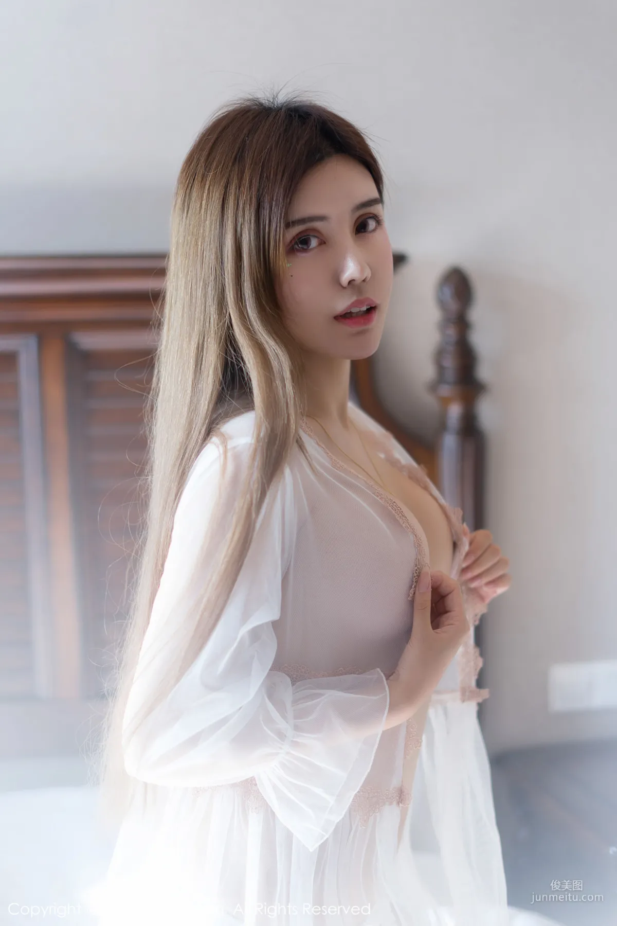 Cris Zhuo Yaqi, White Private Lingerie Temptation [XiuRen] No.1627 Photo Set photo 23