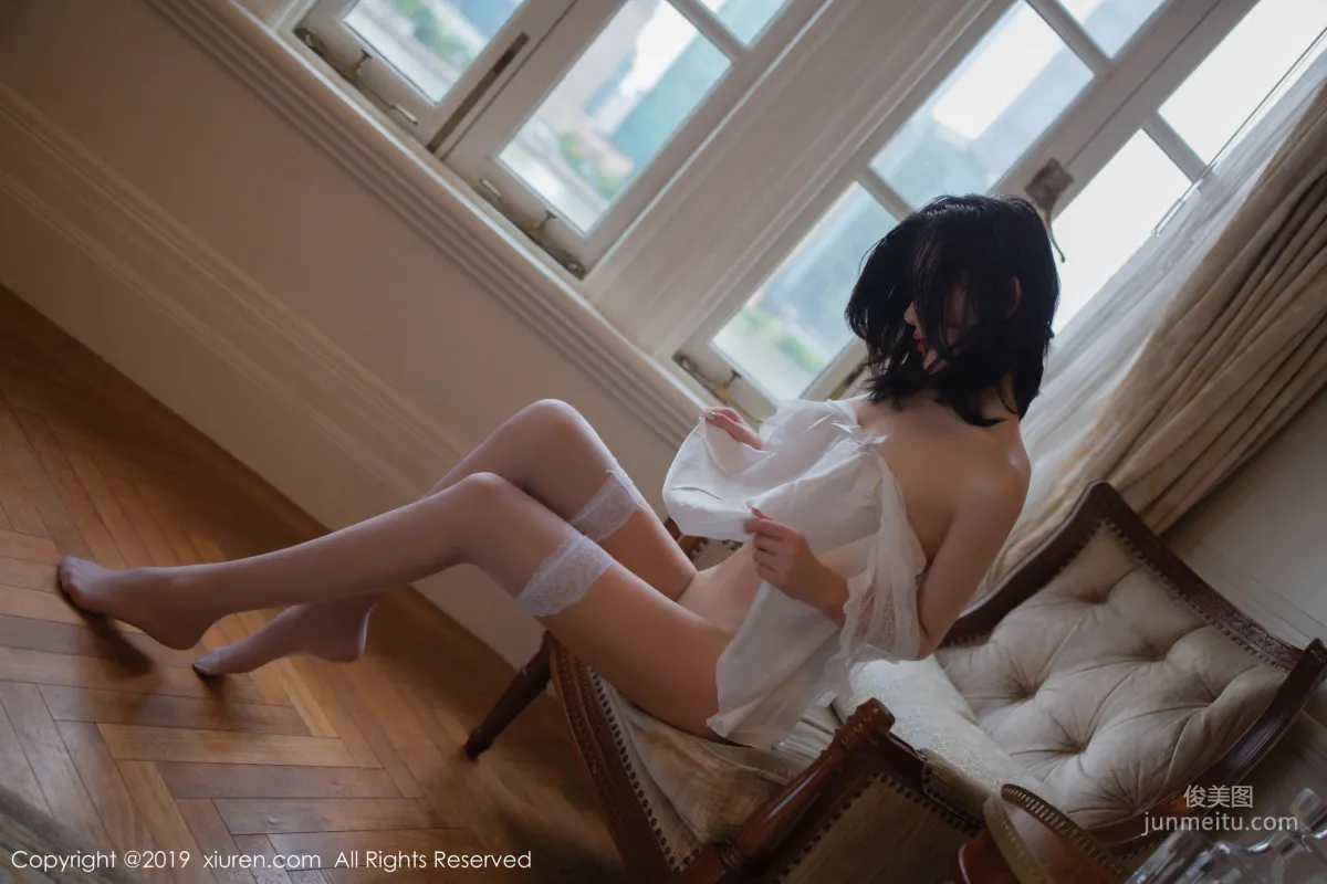 A Zhu, Sexy White Apron [XiuRen] No.1624 Photo Set photo 59