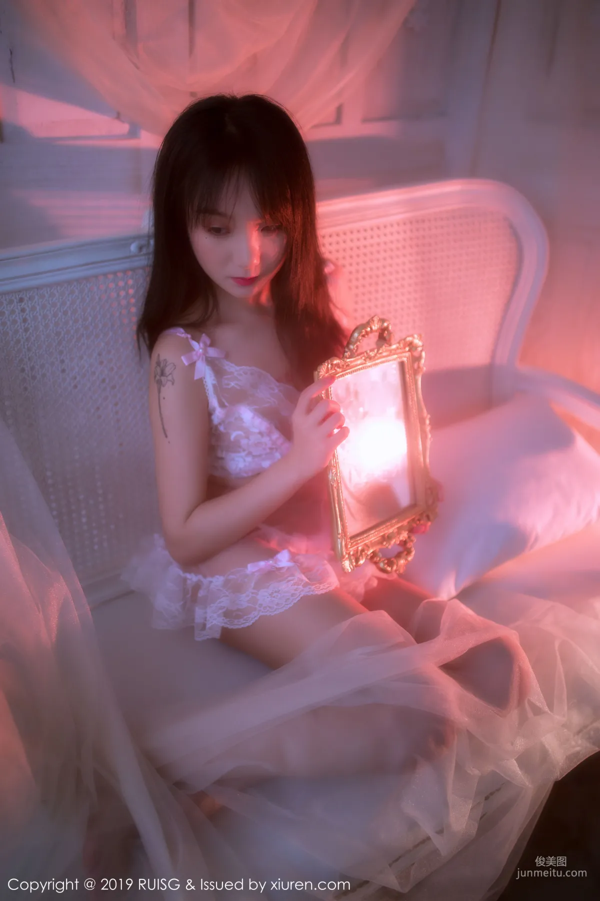 Xiaoputao miki 'The Clever Combination of Dreamy Light and Tempting Lace' [MICAT] Vol.079 Photo Set photo 7