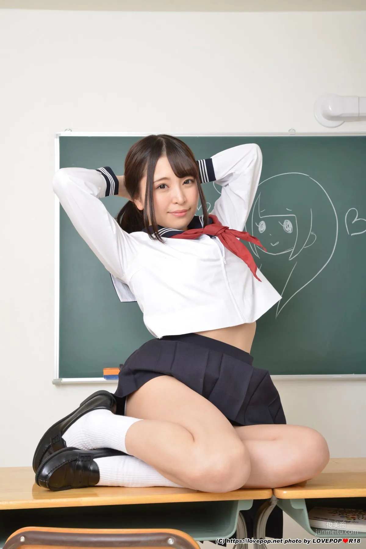 [LovePop] Momoka Katou Classroom Series Photoset 01 Photo Set photo 55