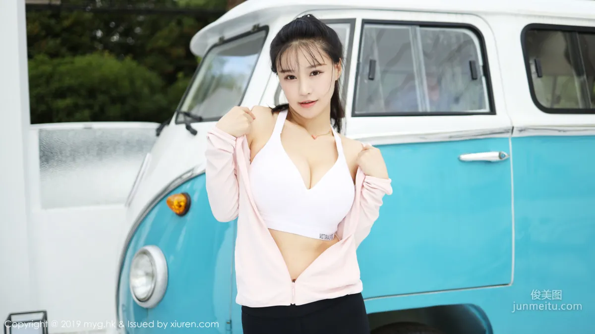 Flower Zhu Ke'er, Beautiful Curves Wrapped in Lace [MyGirl] Vol.387 Photo Set photo 19