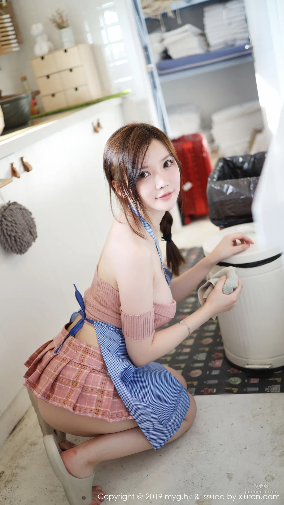 Mini Dameng Meng, Home Maid Theme [MyGirl] Vol.381 Photo Set photo 88