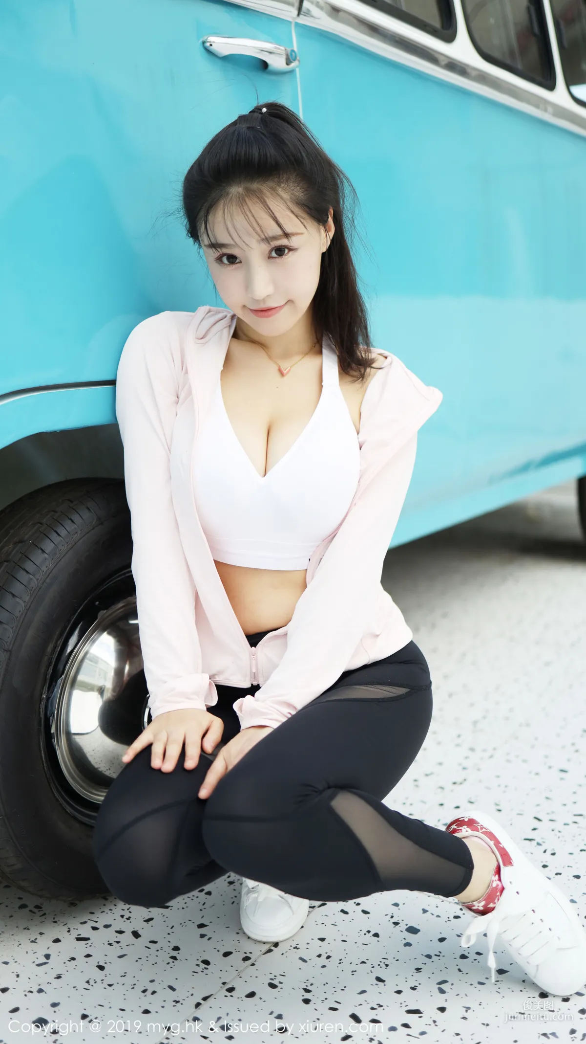 Flower Zhu Ke'er, Beautiful Curves Wrapped in Lace [MyGirl] Vol.387 Photo Set photo 24