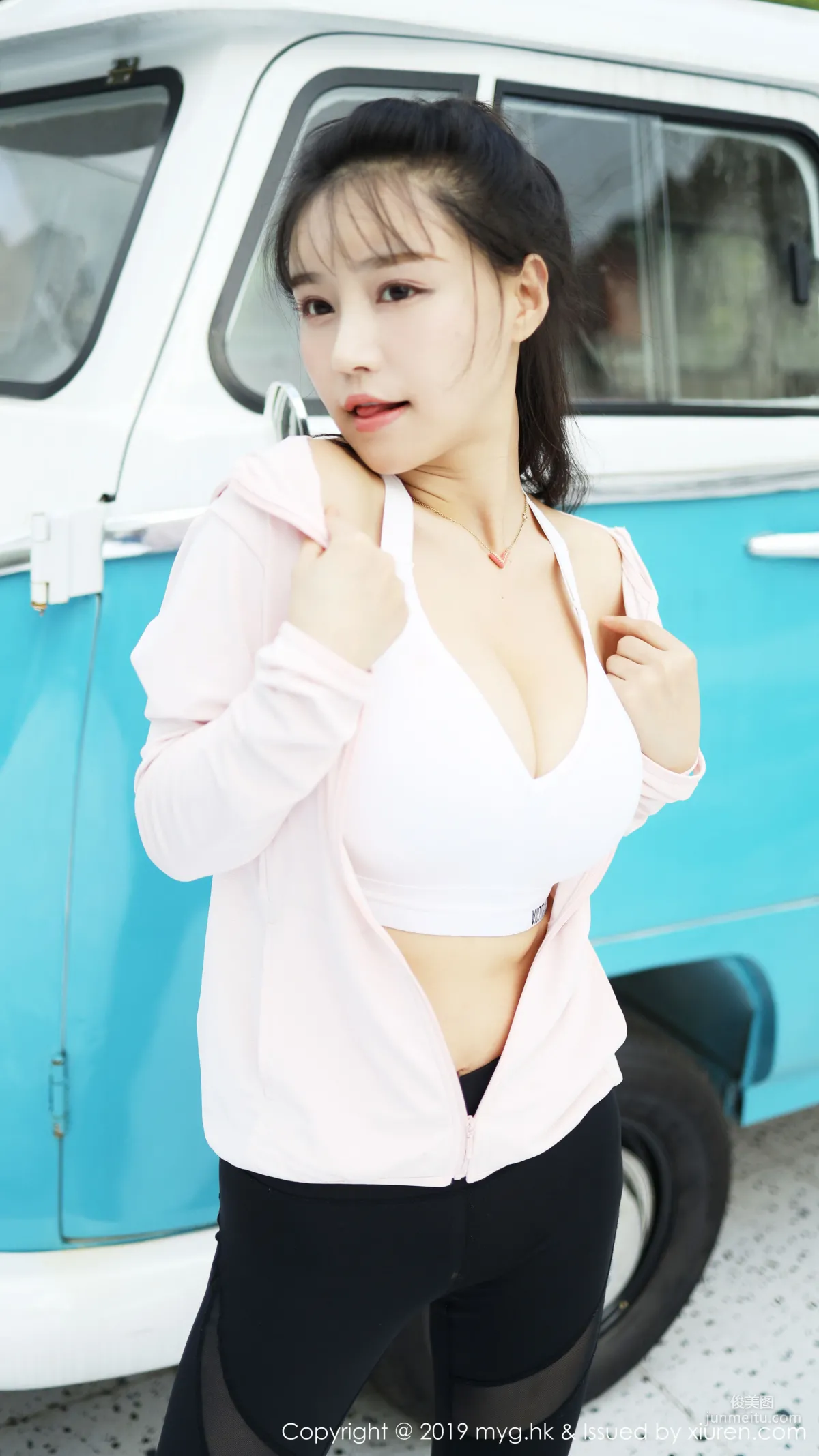 Flower Zhu Ke'er, Beautiful Curves Wrapped in Lace [MyGirl] Vol.387 Photo Set photo 20