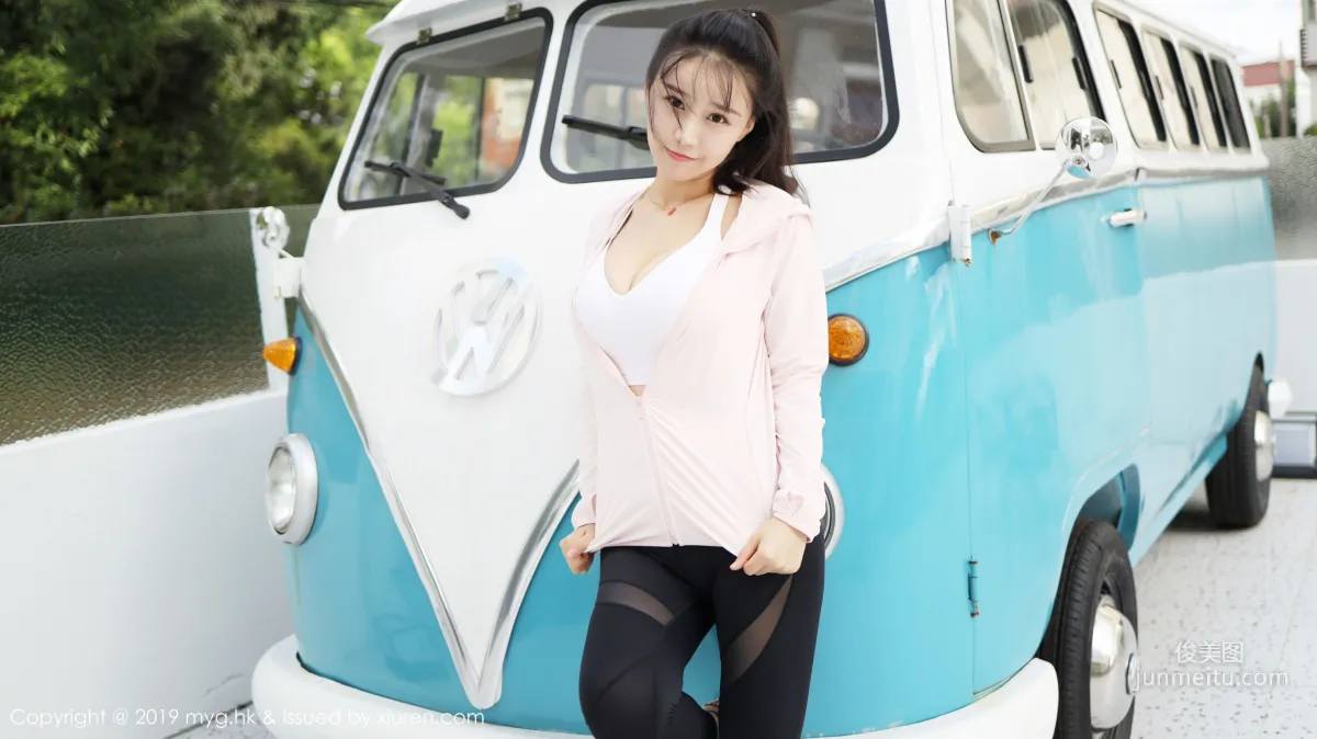 Flower Zhu Ke'er, Beautiful Curves Wrapped in Lace [MyGirl] Vol.387 Photo Set photo 12