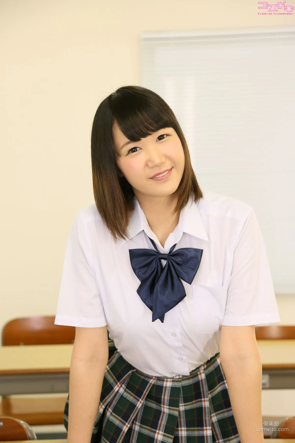 [Cosdoki] 橋下まこ Mako Hashimoto hashimotomako_pic_seifuku1 寫真集 3