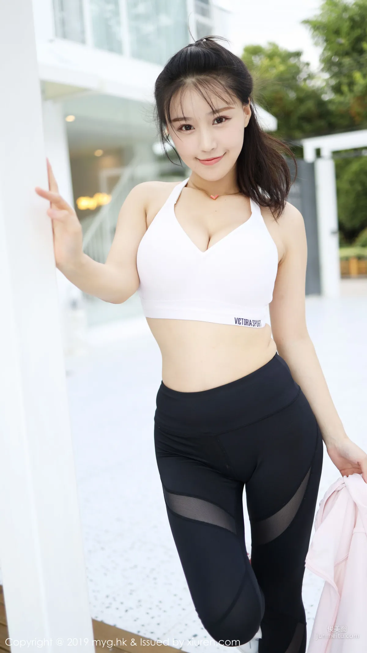 Flower Zhu Ke'er, Beautiful Curves Wrapped in Lace [MyGirl] Vol.387 Photo Set photo 45