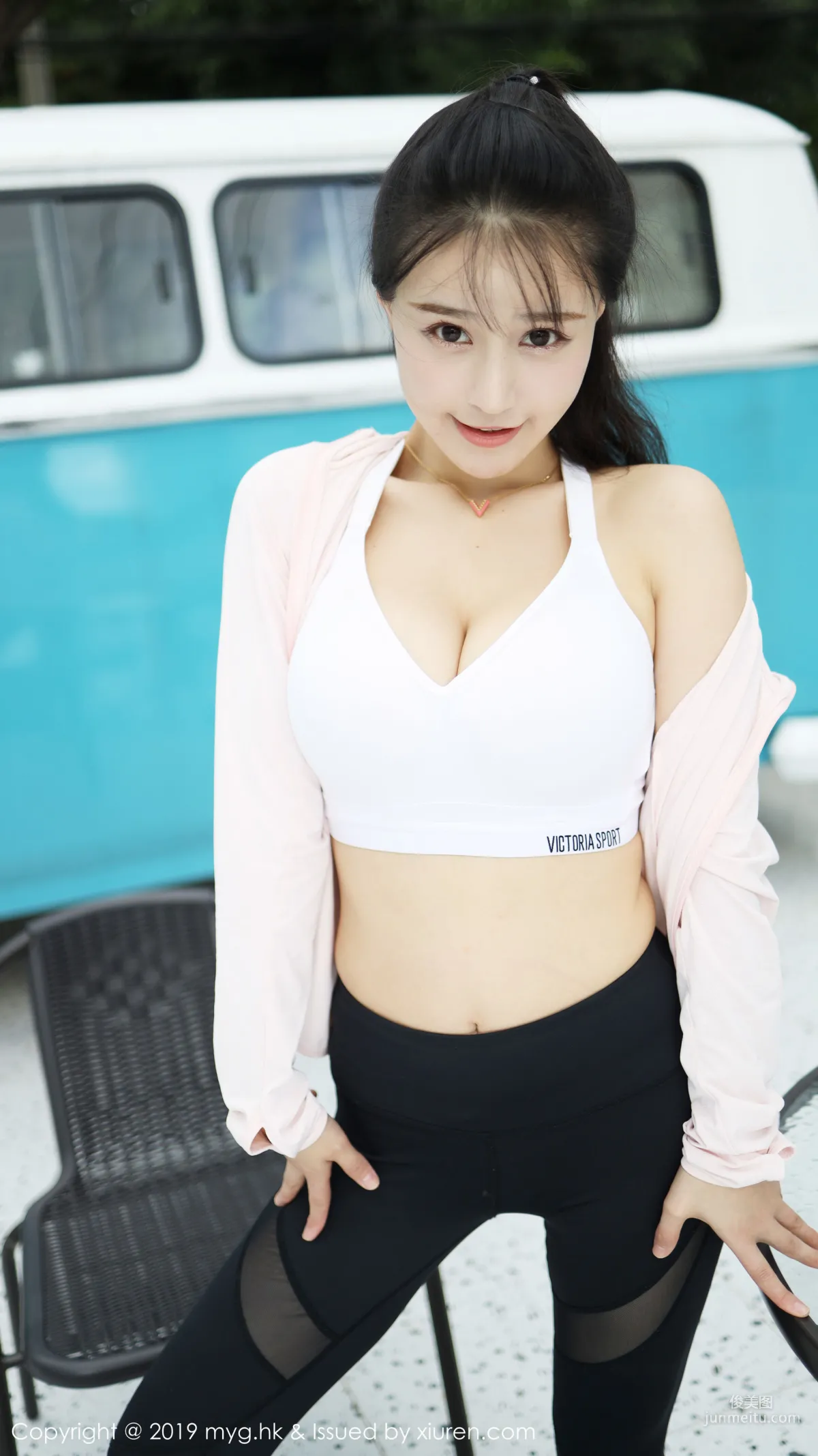 Flower Zhu Ke'er, Beautiful Curves Wrapped in Lace [MyGirl] Vol.387 Photo Set photo 29